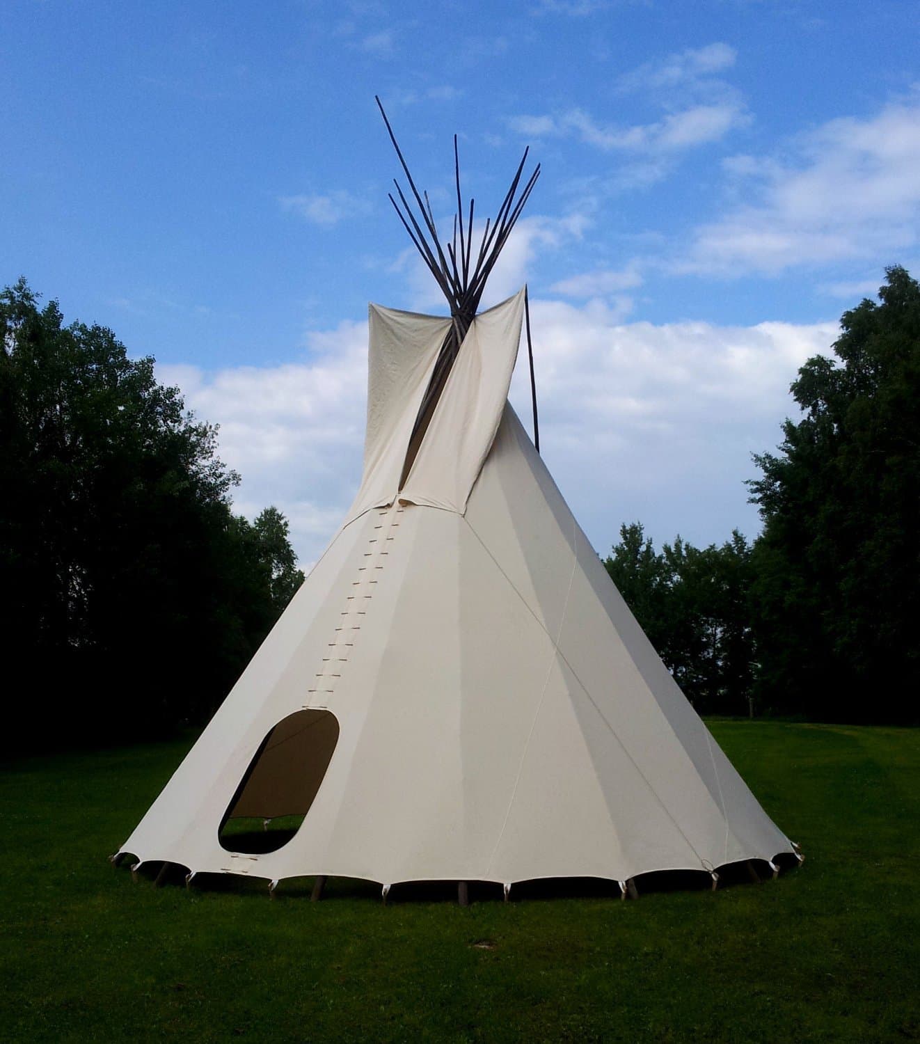 Ø 3 m 10,2 ft Tipi Indian tent tepee teepee Wigwam Larp reenactment Yurt bell
