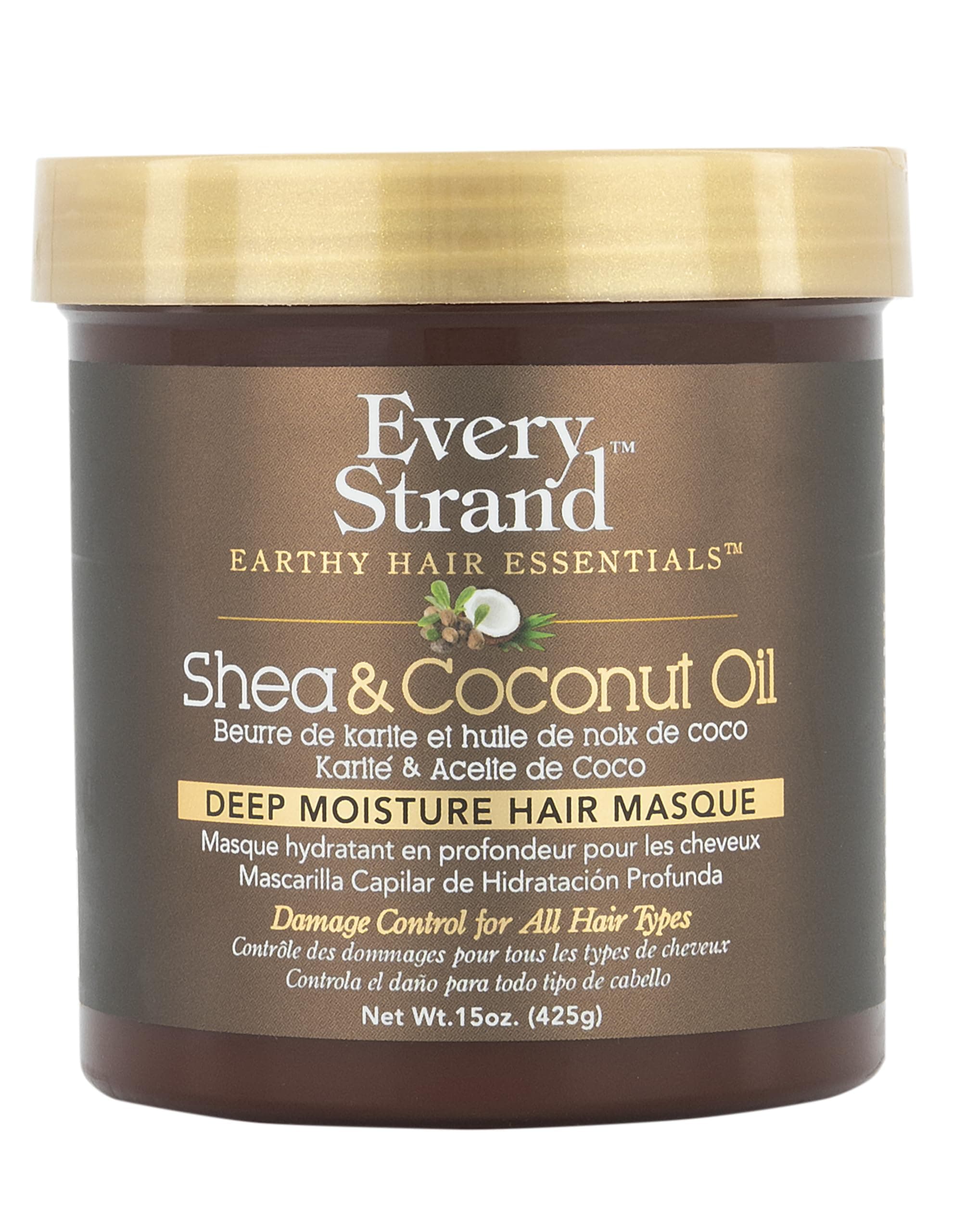 Shea and Coconut Oil Deep Hair Masque, 15 Ounce
