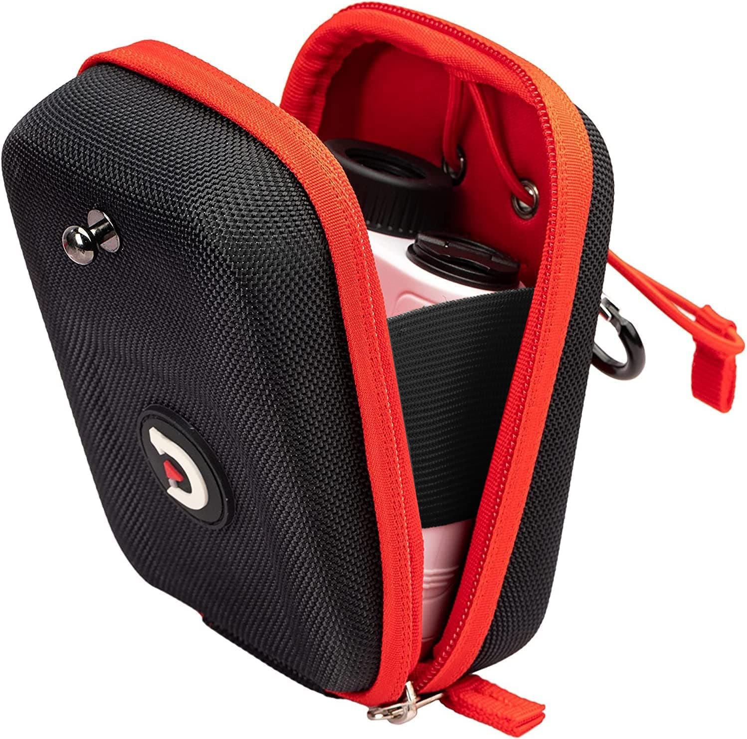 ACHIX Golf Rangefinder Hard Shell Case Compatible for Bushnell/Callaway/Tectectec,Universal Laser Range Finder Carry Bag with Carabiner Belt Clip for Most Brands rangefinders