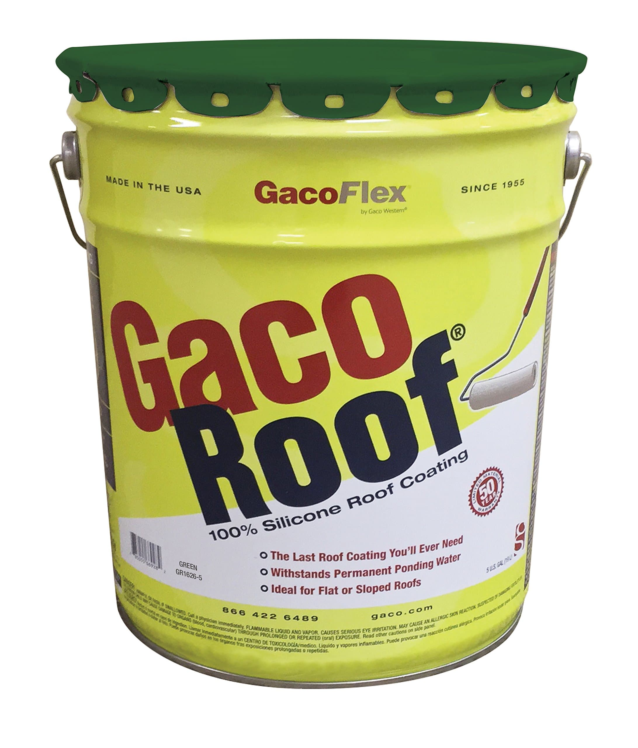 GacoRoof Silicone Roof Coating 5 Gallon