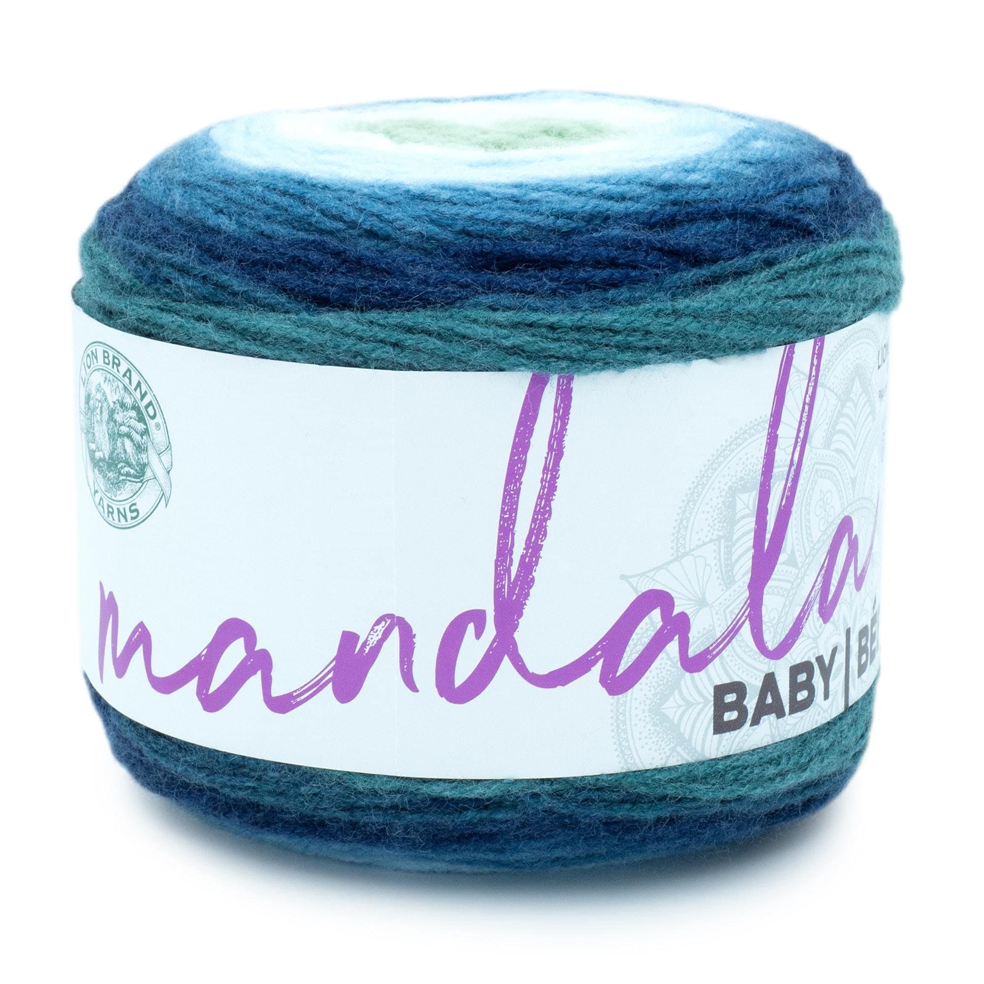 (1 Skein) Mandala Baby Yarn, Echo Caves, 1770 Foot (Pack of 1)