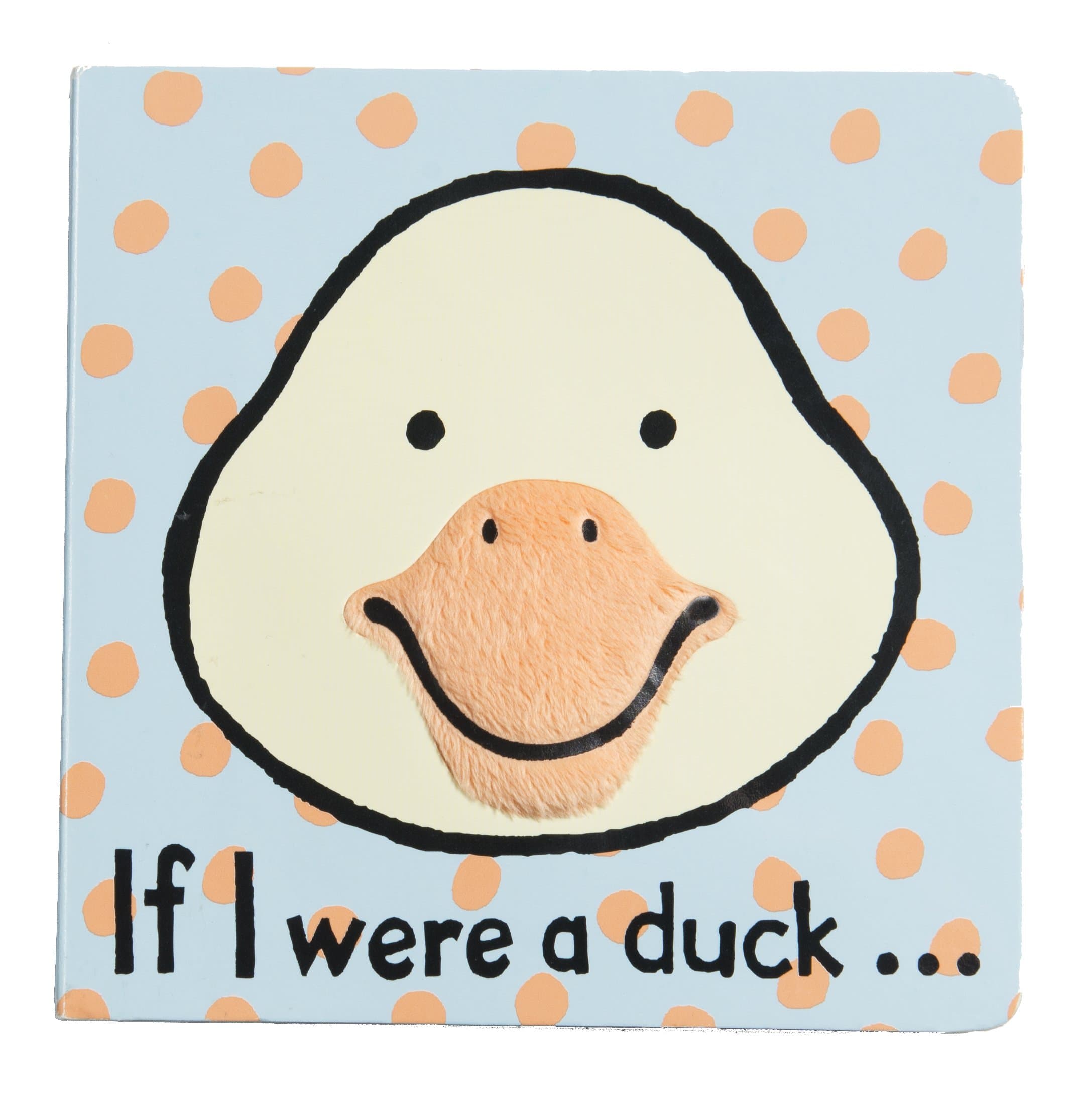 Jellycat If I were a Duck: A Baby Touch and Feel Board Book Children's Book - Baby Gift