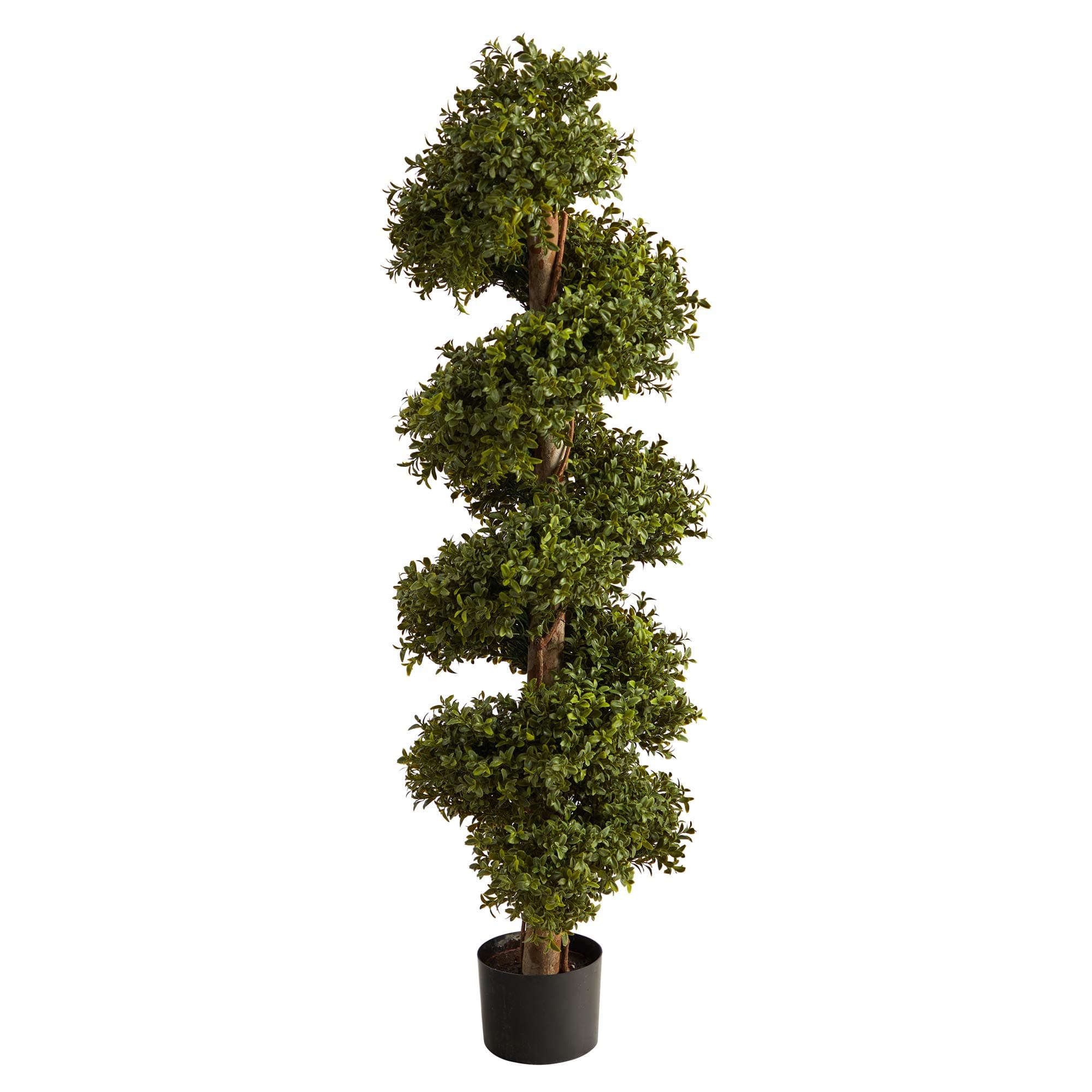 Nearly Natural 46in. Boxwood Spiral Topiary Artificial Tree