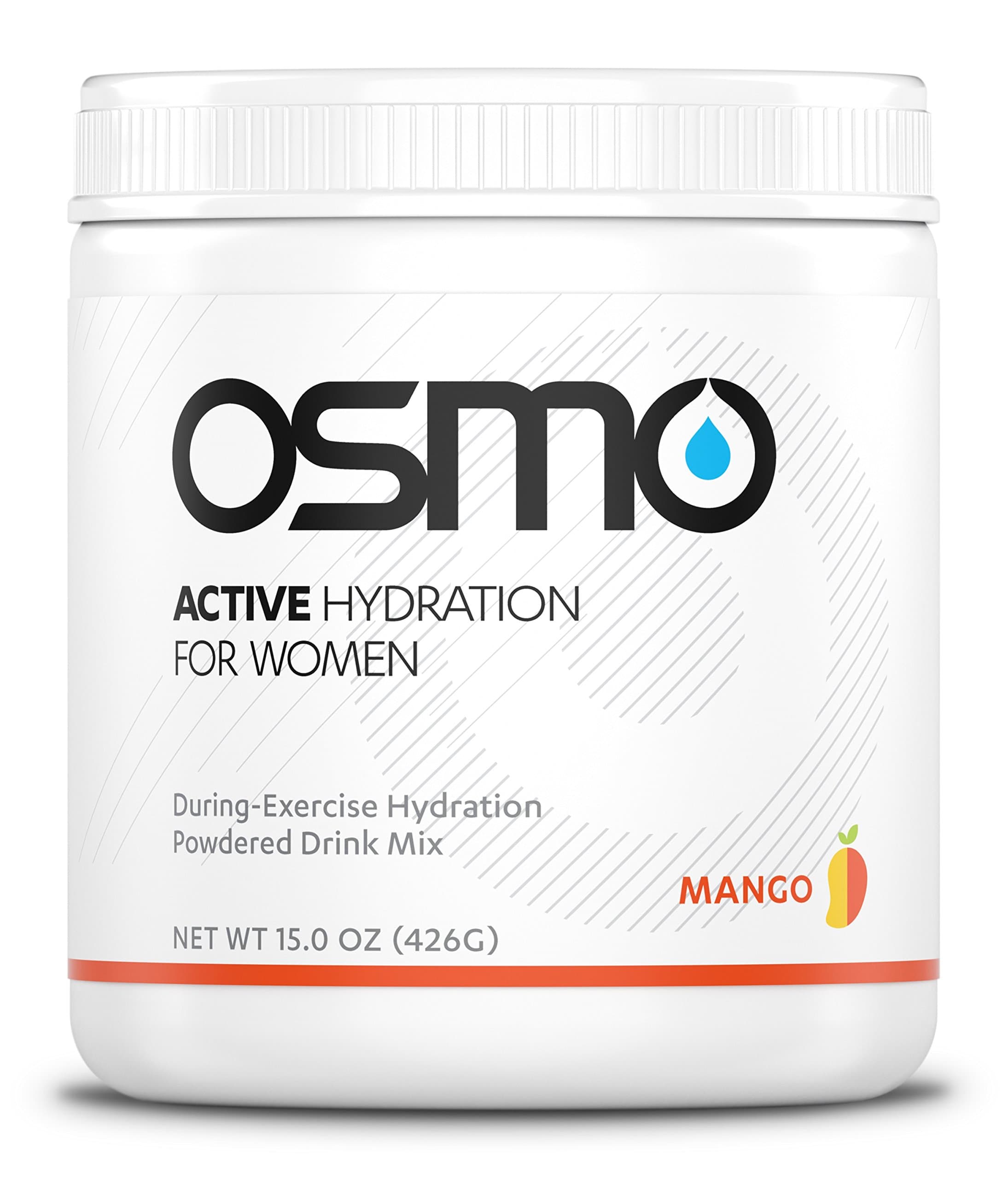 Osmo Nutrition Active Hydration for Women, Mango, 40 Serving Canister, 14.9oz
