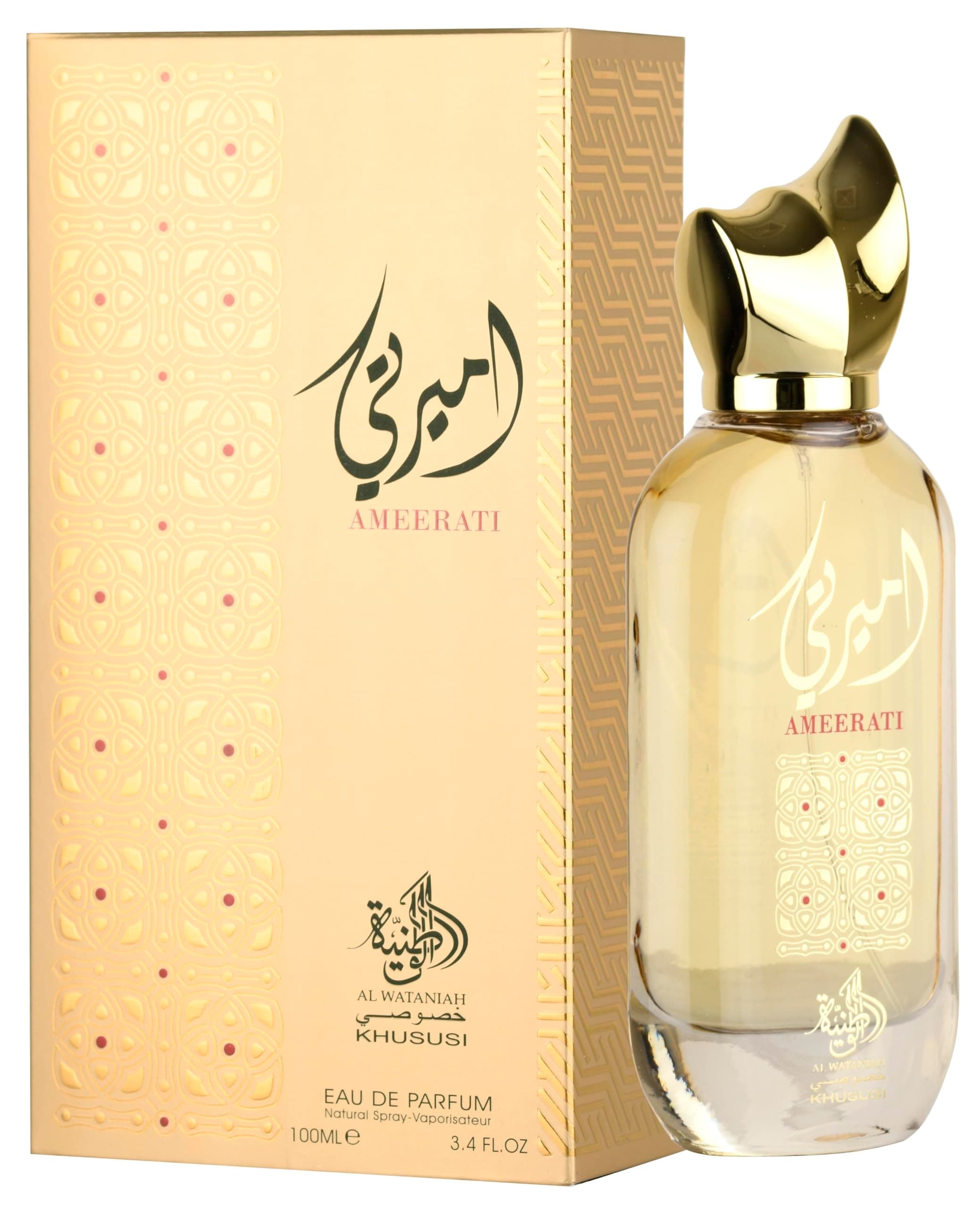 Ameerati – 100ml Perfume with Floral and Woody Scent – Sophisticated and Long-Lasting Fragrance for Women – Perfect for Special Events