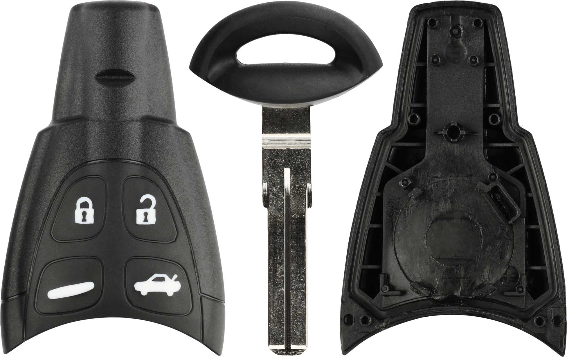 Remote Uncut Car Key Fob Replacement Case Shell For LTQSAAM433TX