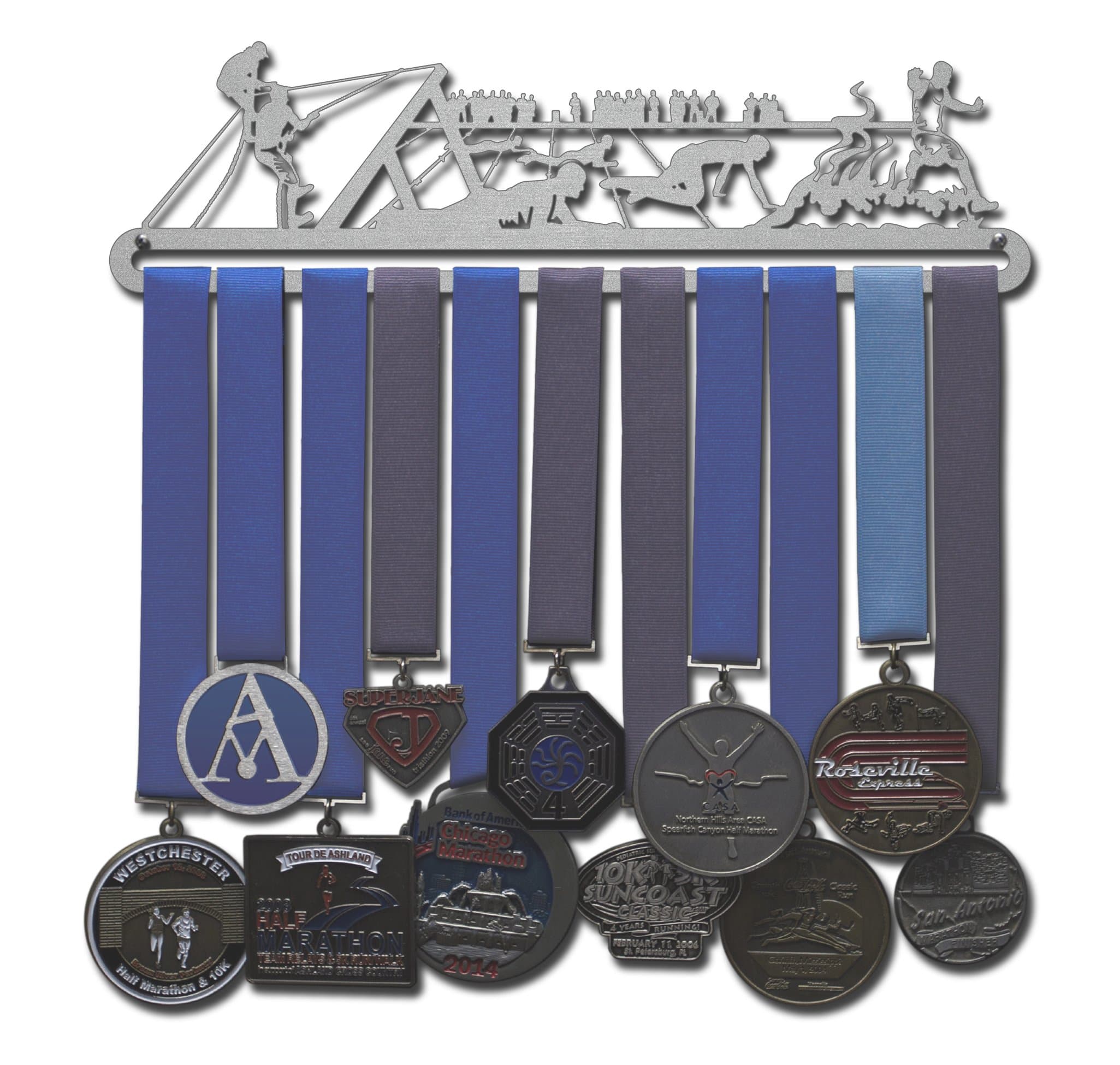Allied Medal HangersObstacle Course - Multiple Medal Award Holder Display Rack