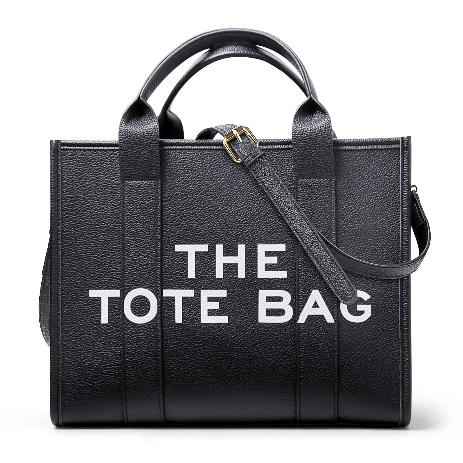 JQWSVE The Tote Bags for Women Handbag Tote Purse with Zipper PU Leather Crossbody Bag for Office, Travel