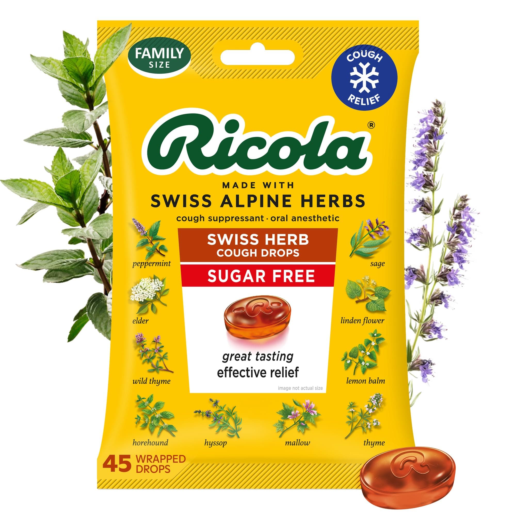 SF Swiss Herb 45ct Family Bags