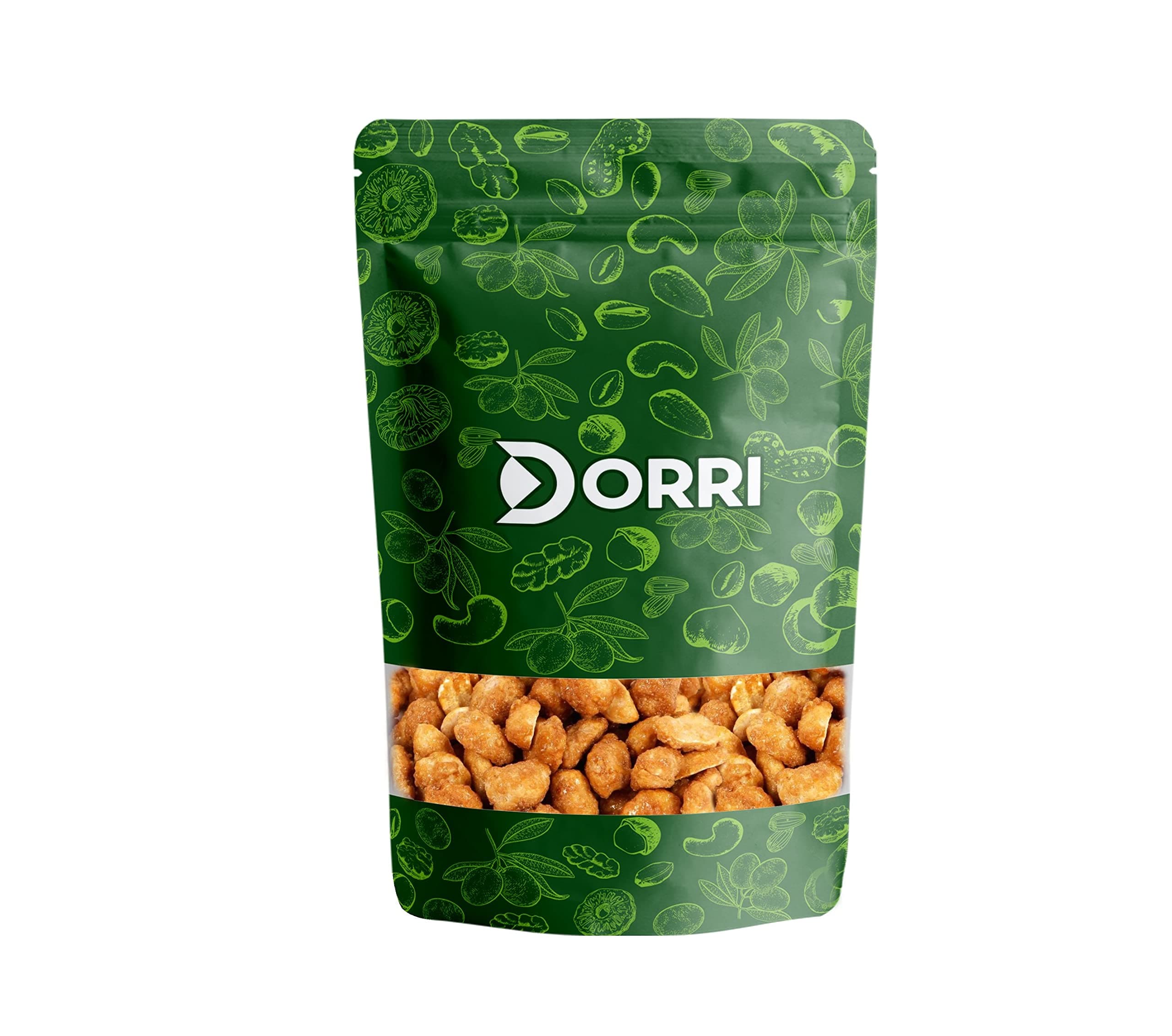 Dorri - Honey Roasted Peanuts 100g | Sweet Nuts, Crunchy Texture, Premium Quality, Whole Peanuts (Available from 150g to 5kg)