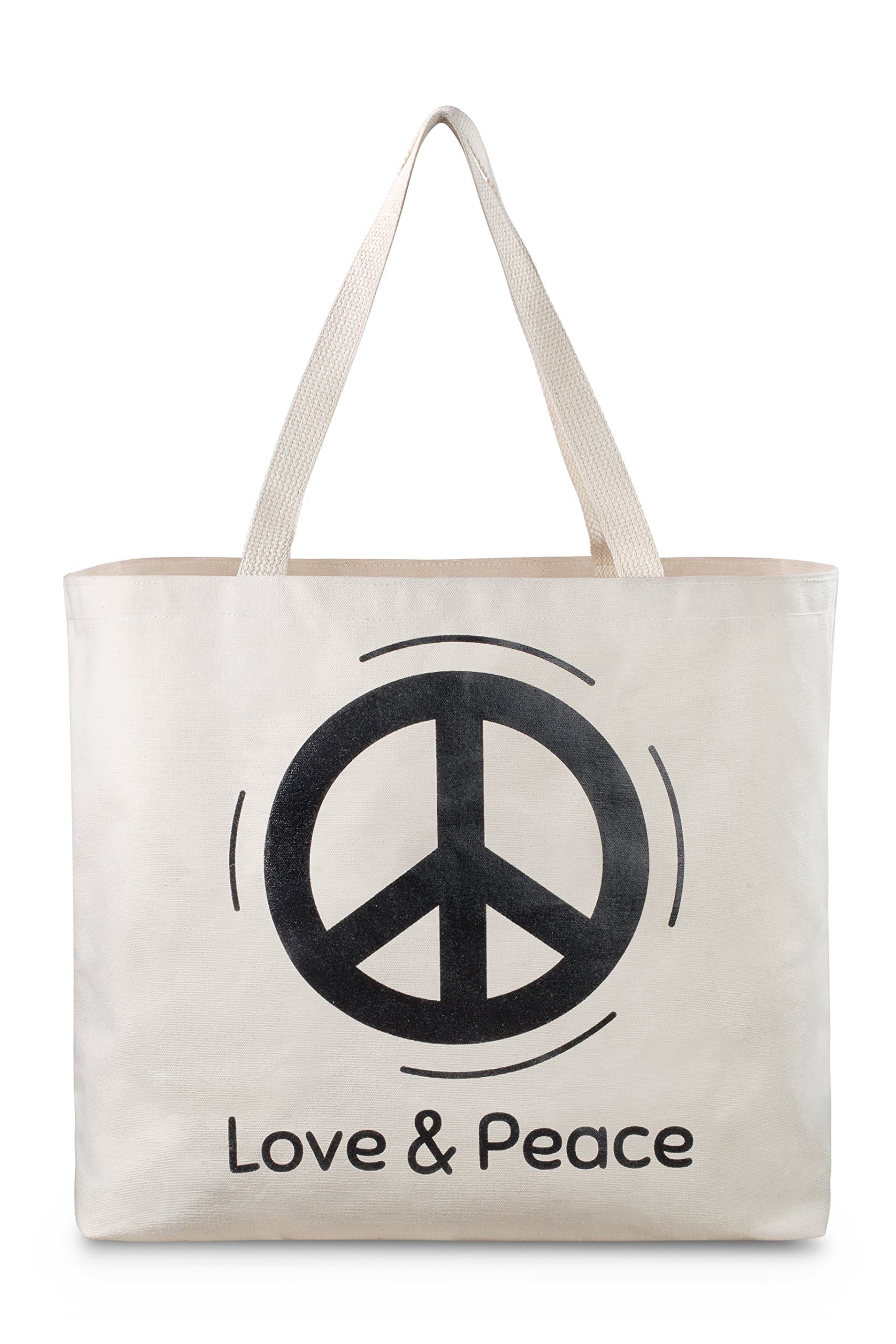 Handy Laundry Reusable Canvas Bag - Decorate the Blank Tote Bag with a Custom Design. Double Stitched, Two Sturdy Shoulder Straps.