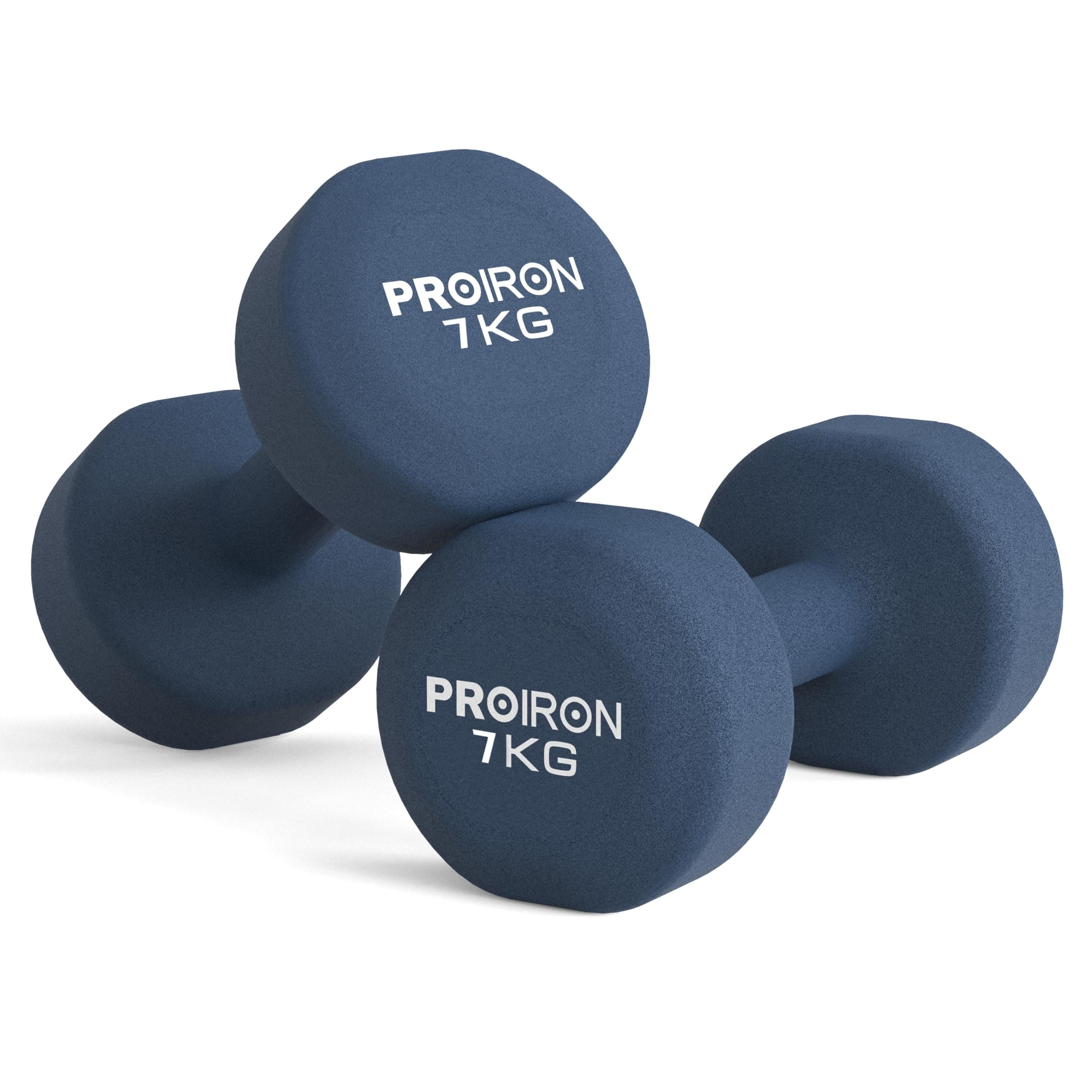 PROIRON Neoprene Dumbbells Weights Exercise & Fitness Dumbbells in 1kg 1.5kg 2kg 3kg 4kg 5kg 8kg 10kg Pair