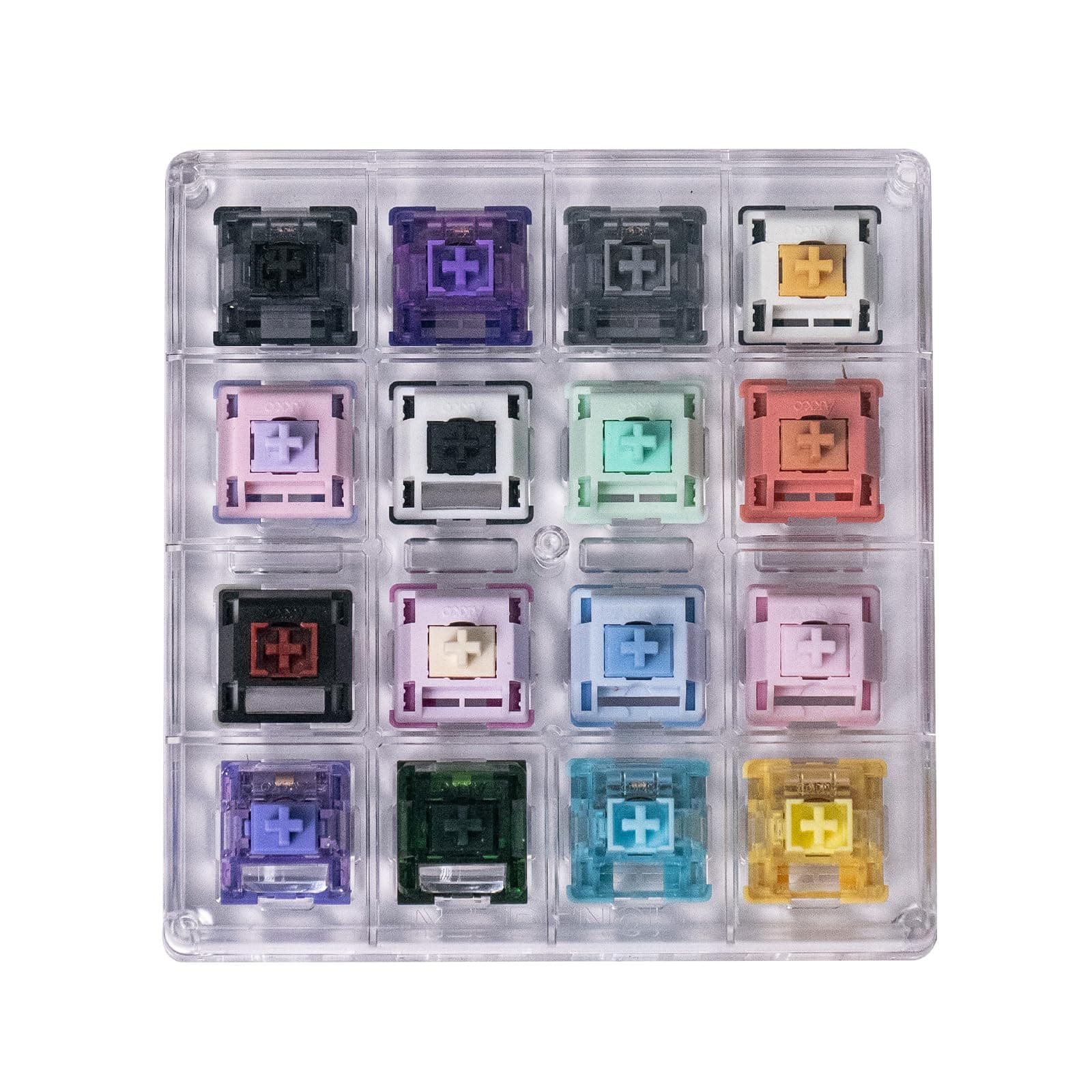 MonsGeek Akko 16-Key Switch Tester Mechanical Keyboard with Dust-Proof Cover