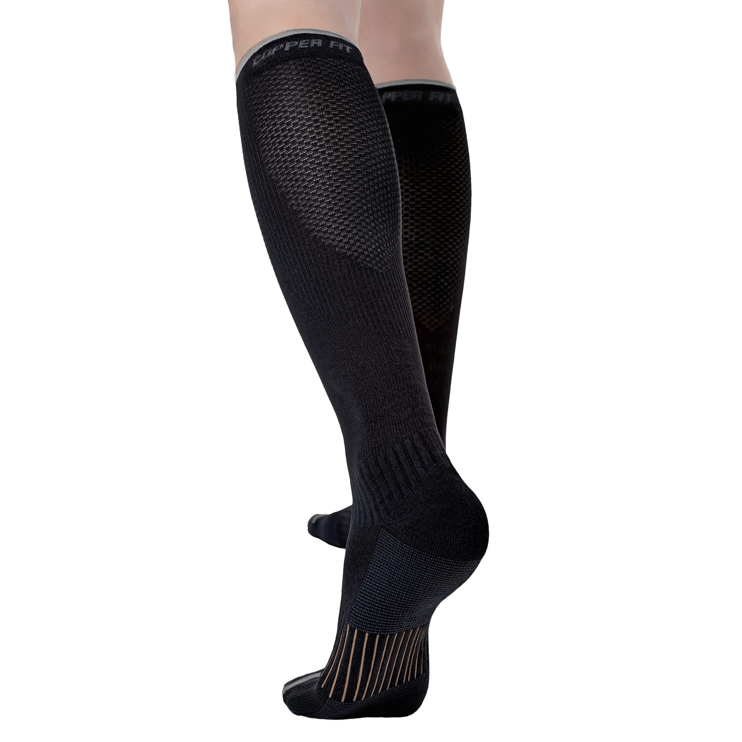 Unisex 2.0 Easy-On and Easy-Off Knee High Compression Socks Running Socks