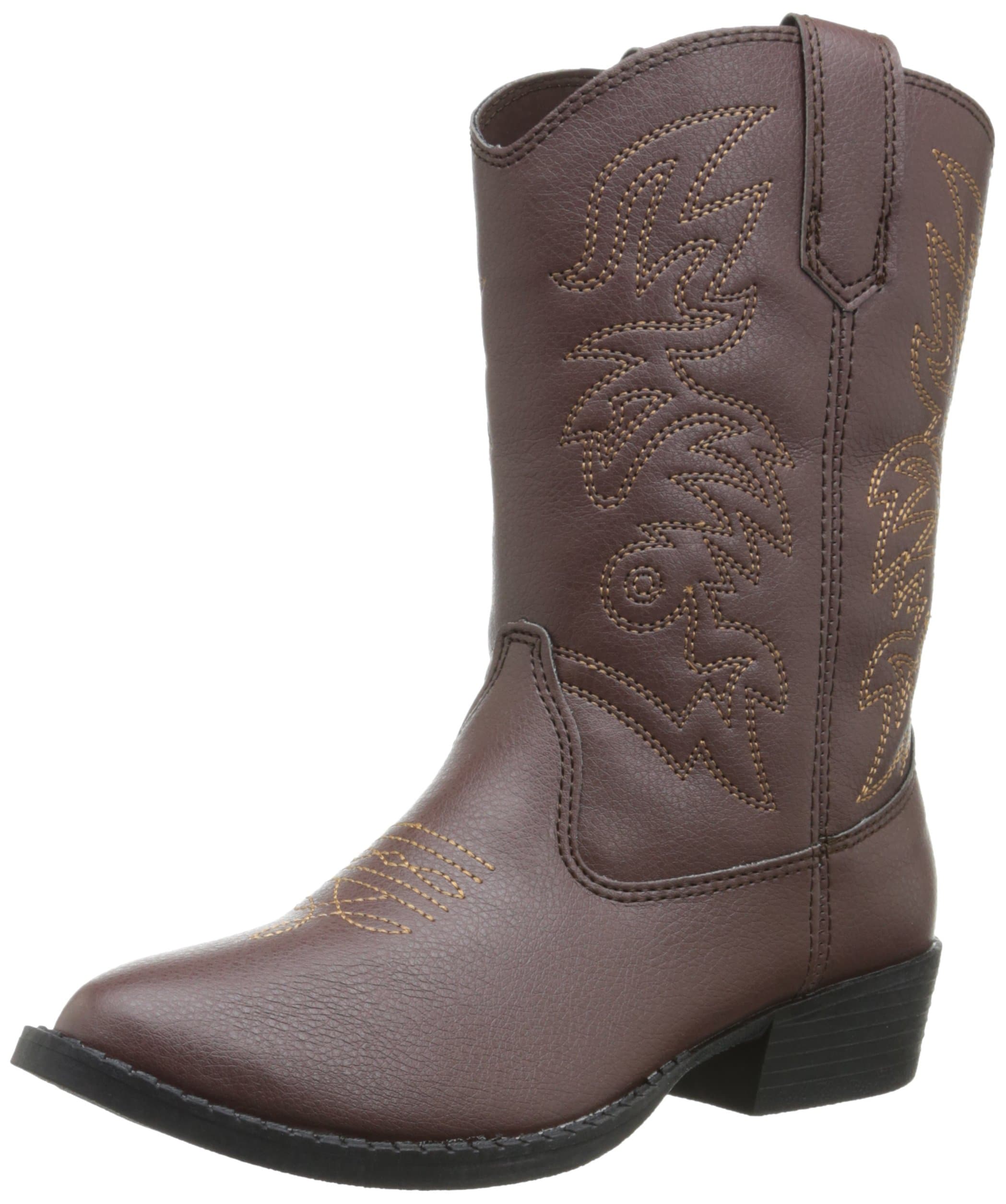 Deer Stags Boy's Ranch Western Boot