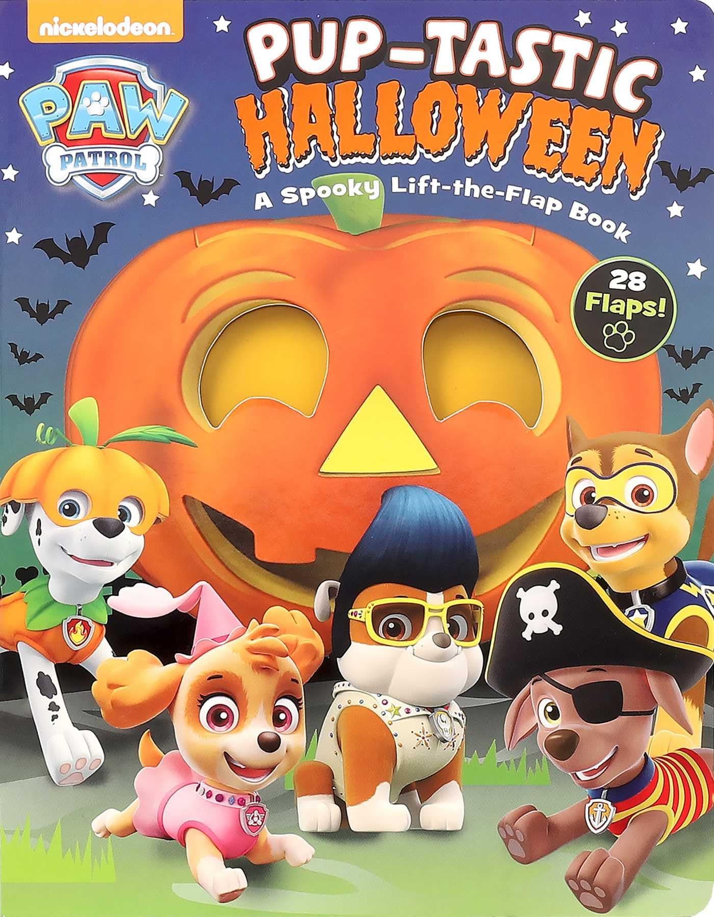 Nickelodeon PAW Patrol: Pup-tastic Halloween: A Spooky Lift-the-Flap Book Board book – Lift the flap, September 26, 2017