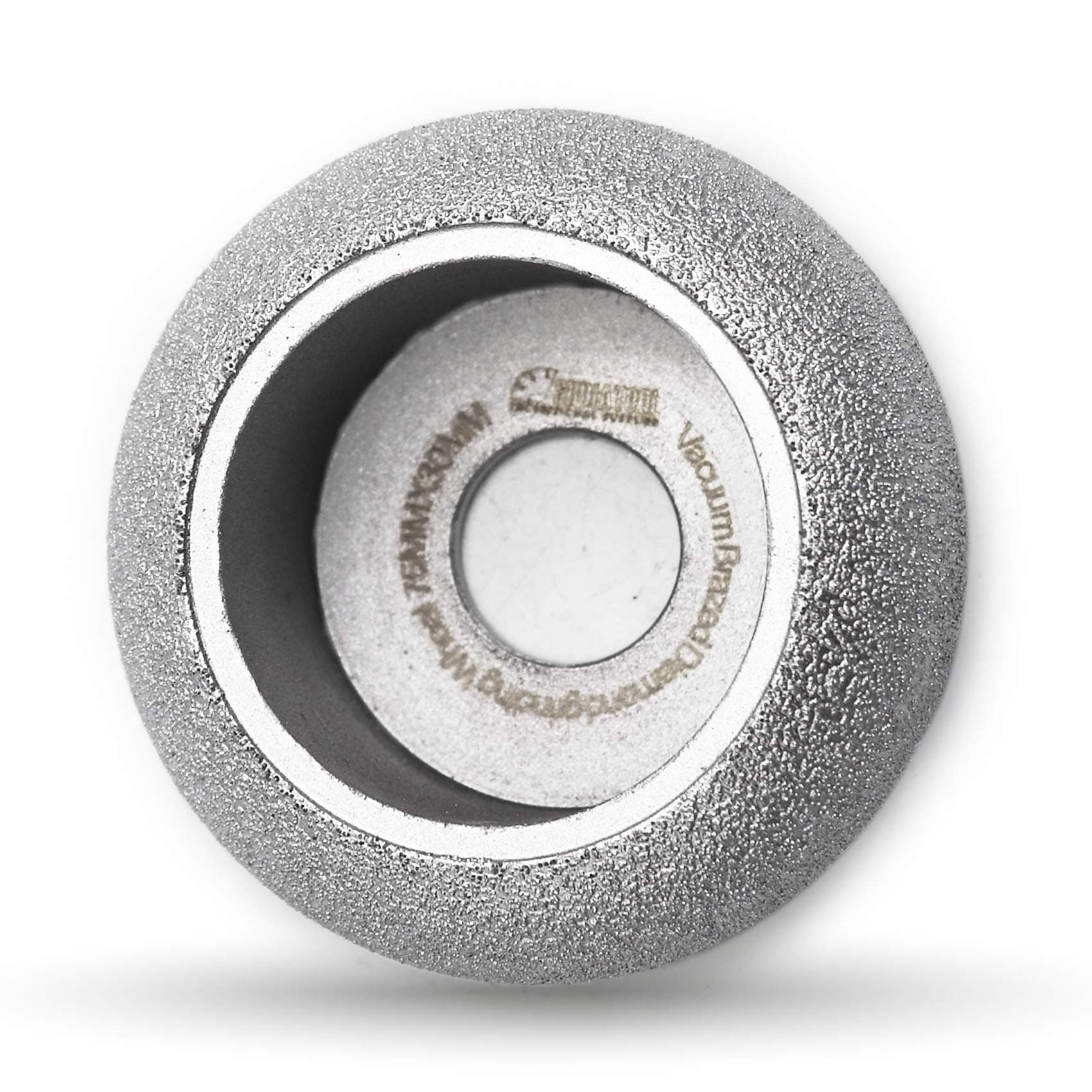 SHDIATOOL 3 Inch Profile Hand Diamond Wheel Height 30mm Convex Curve Edge Grinding for Stone Marble Granite Rock