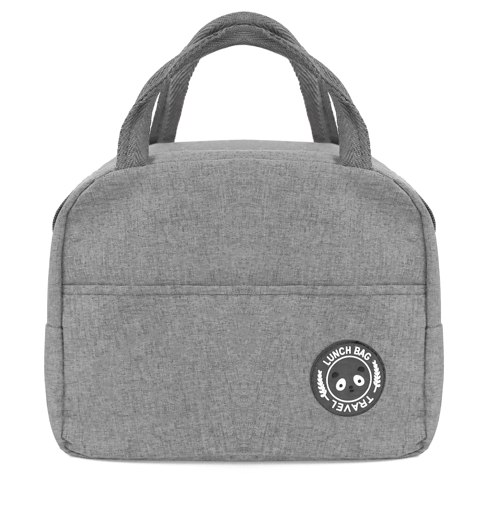 PAIDE P Cooler Bag Foldable Insulated Bag Small Thermal Bag for Food Picnic Bag Thermal Insulated Bag Lunch Bag and Picnic Bag Office School Outdoor Picnic (C2, Grey)