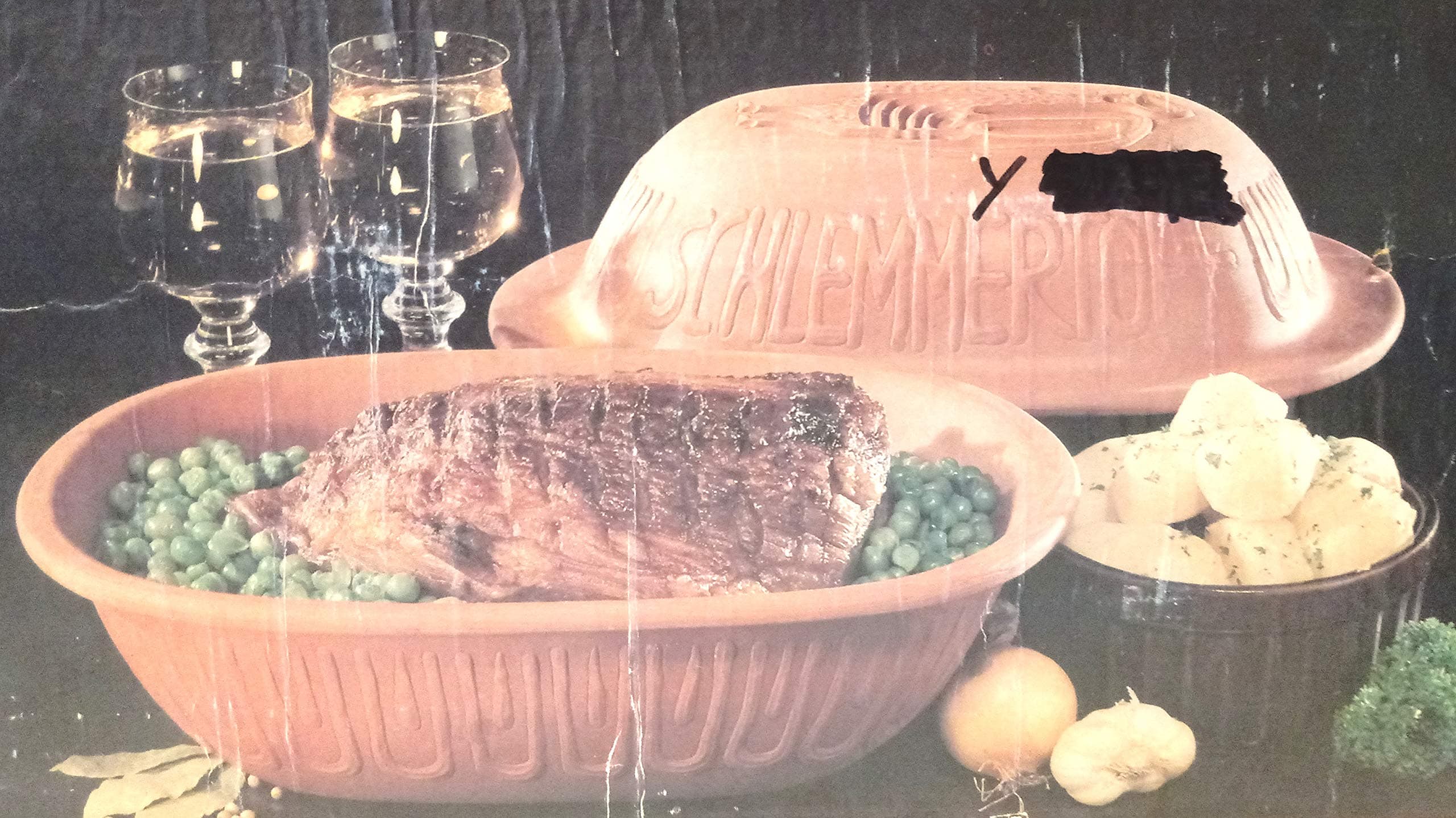 Clay Roasting Pot, Schlemmer-Topf Roasting Pot, Clay Cooking Pot