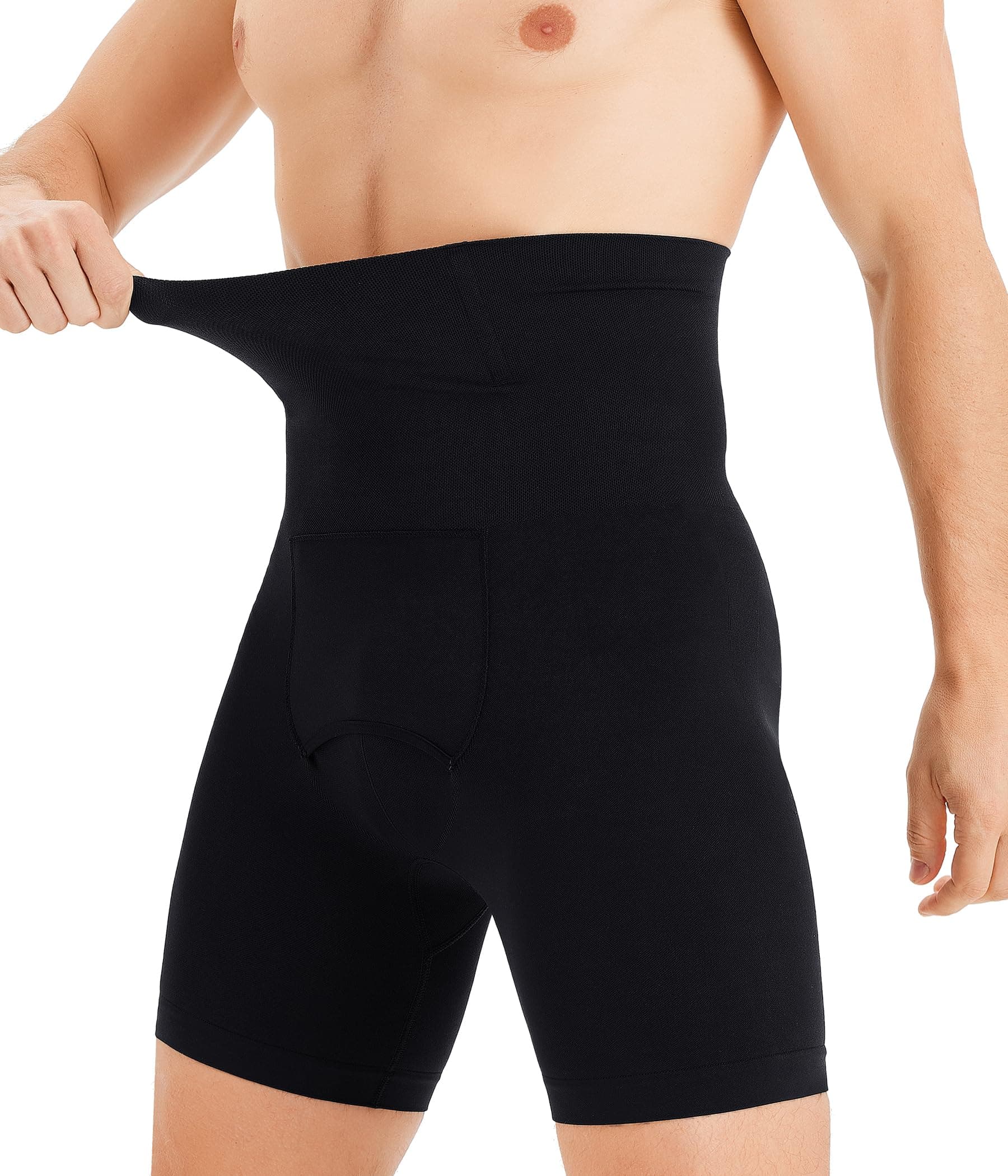 Mens Shapewear Tummy Control Underwear Compression Shorts Slimming Body Shaper Leg Boxer Briefs