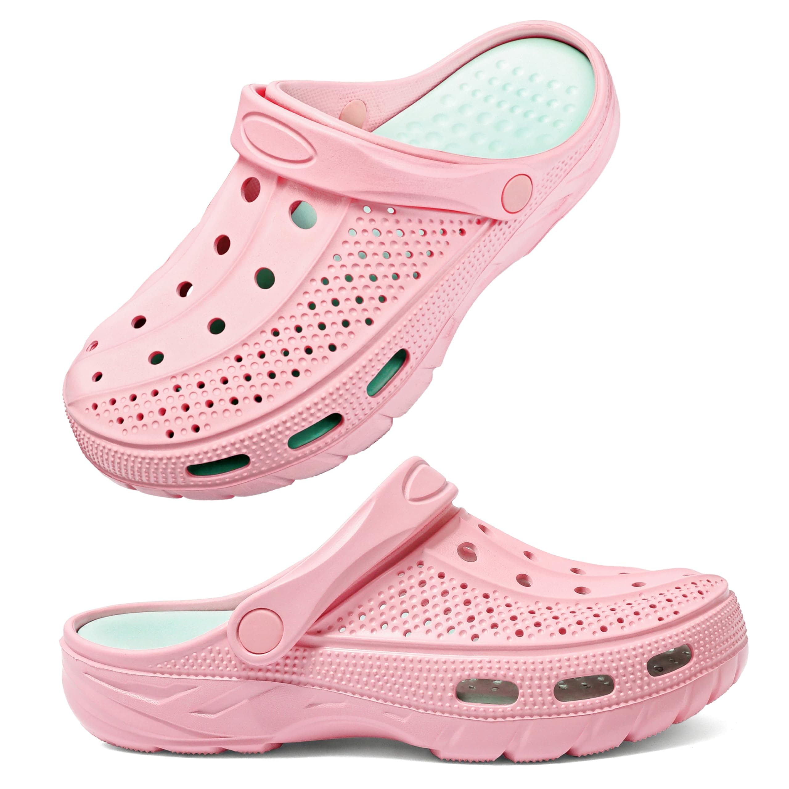 Women Men Orthopedic Clogs Arch Support Garden Shoes Sandals Slippers with Plantar Fasciitis Insoles