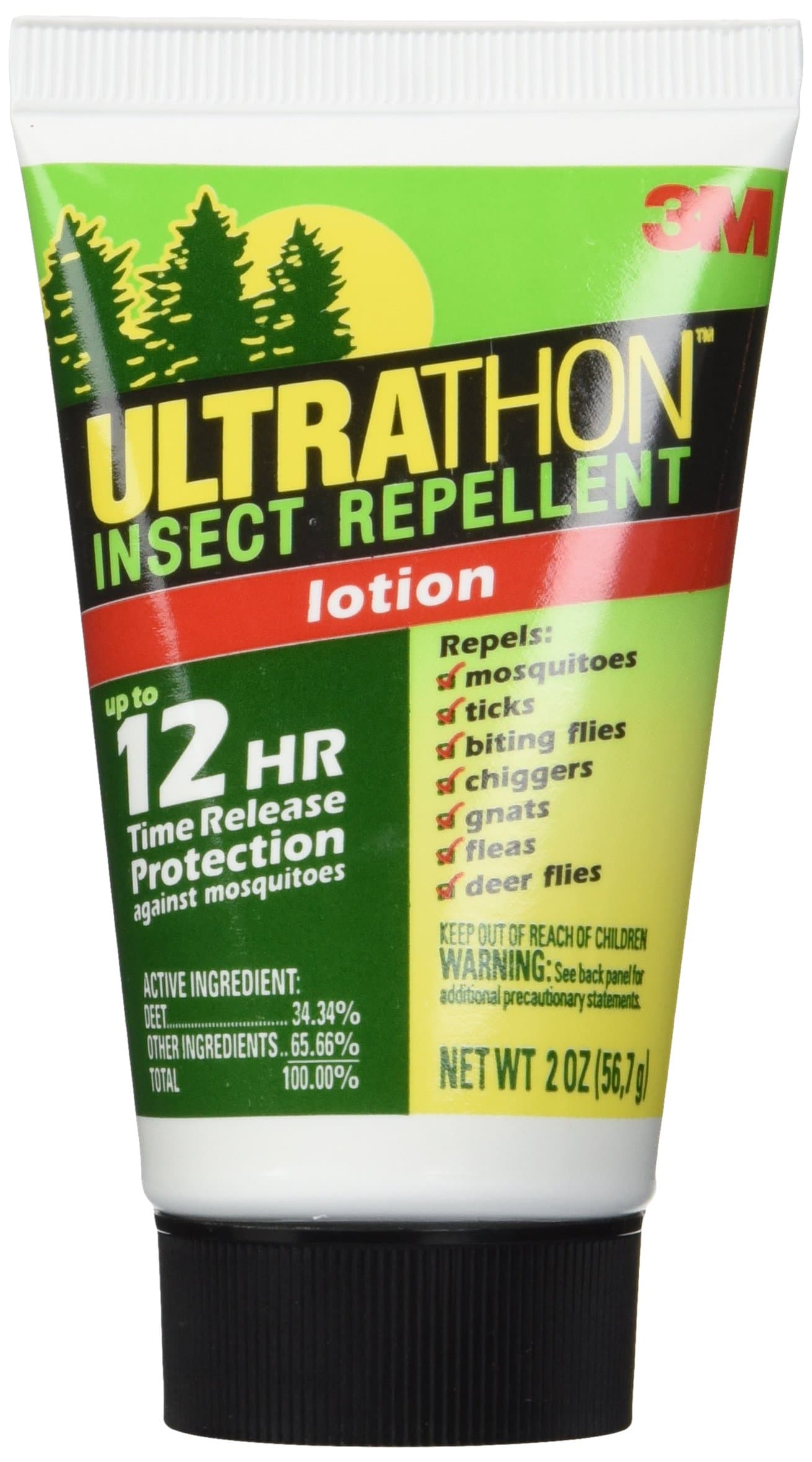 3M Ultrathon SRL-12 2 Oz Insect Repellent Lotion - 3 Pack