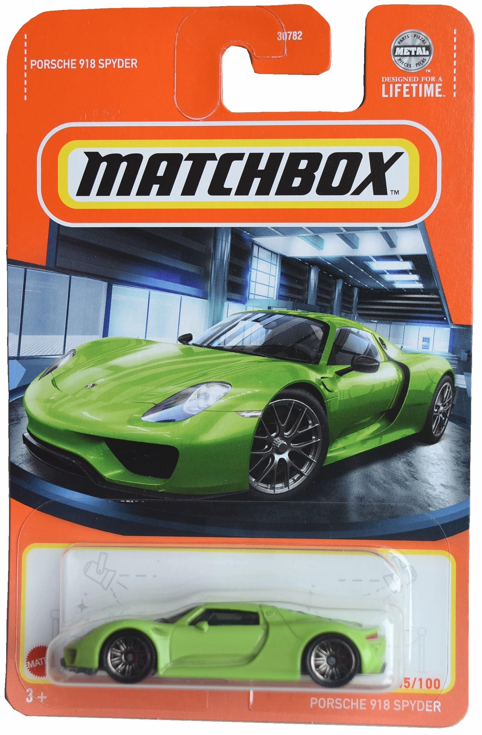 Porsche 918 Spyder, Green 45/100, HVL61