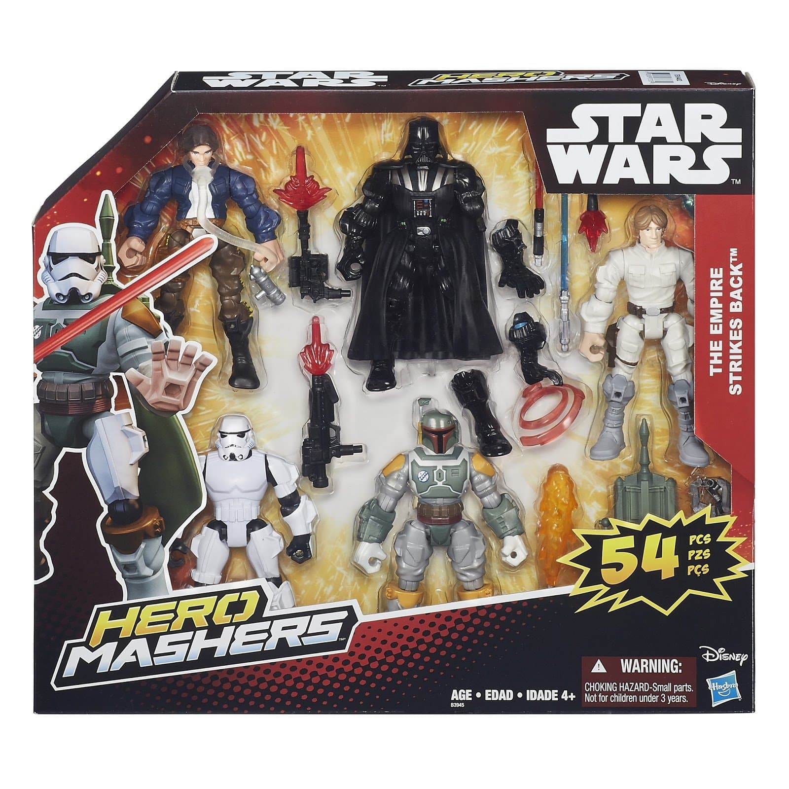 Hasbro Mashers Star Wars Hero Mashers 5 Figures Set