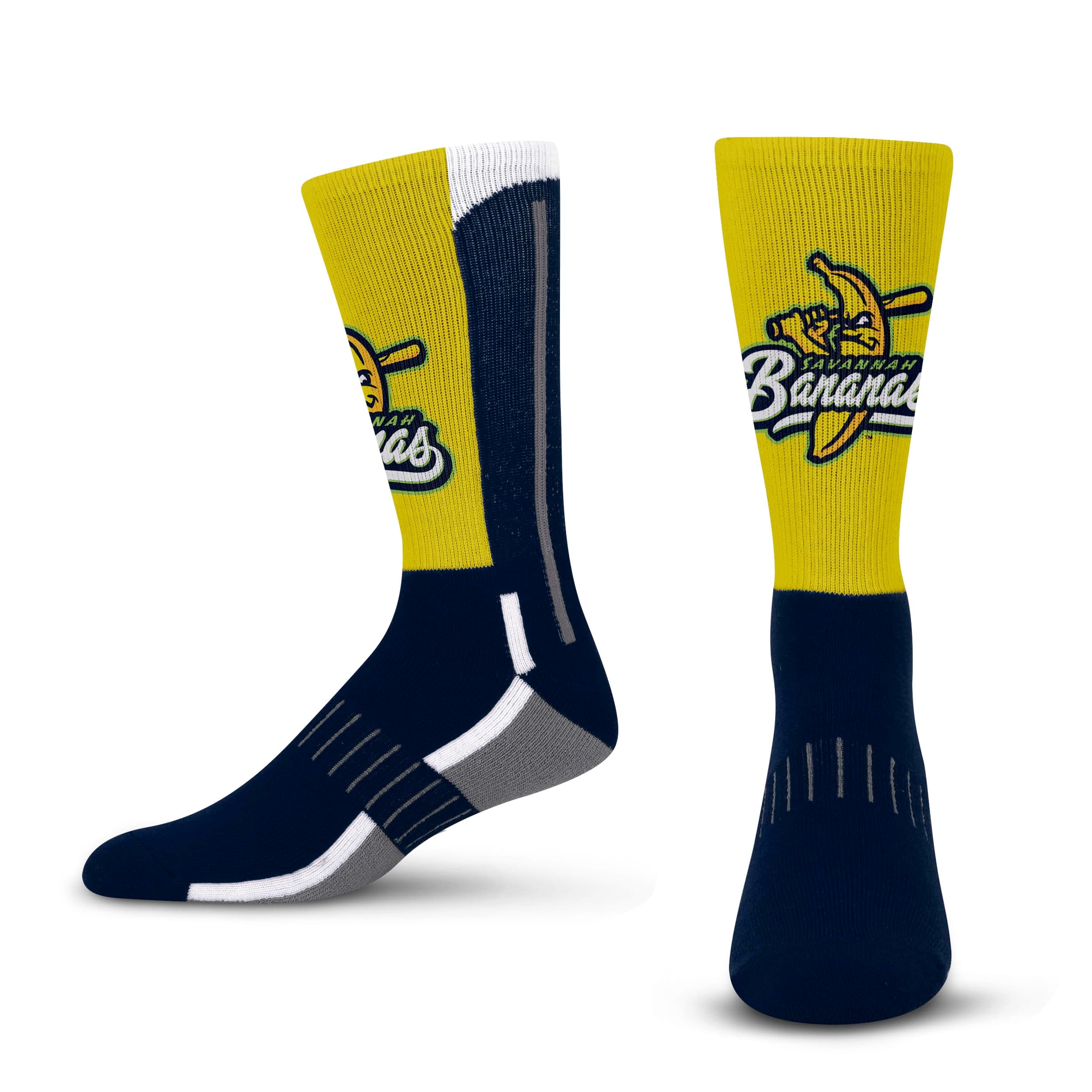 Savannah Bananas Team Color Crew Sock Youth
