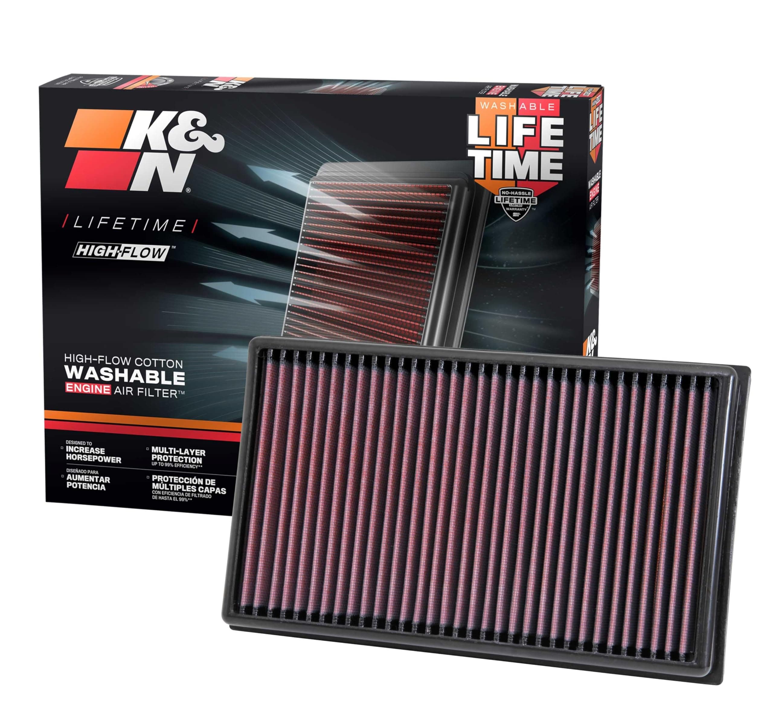 K&N 33-3005 Air Filter Skoda Octavia/Kodiaq 2.0L