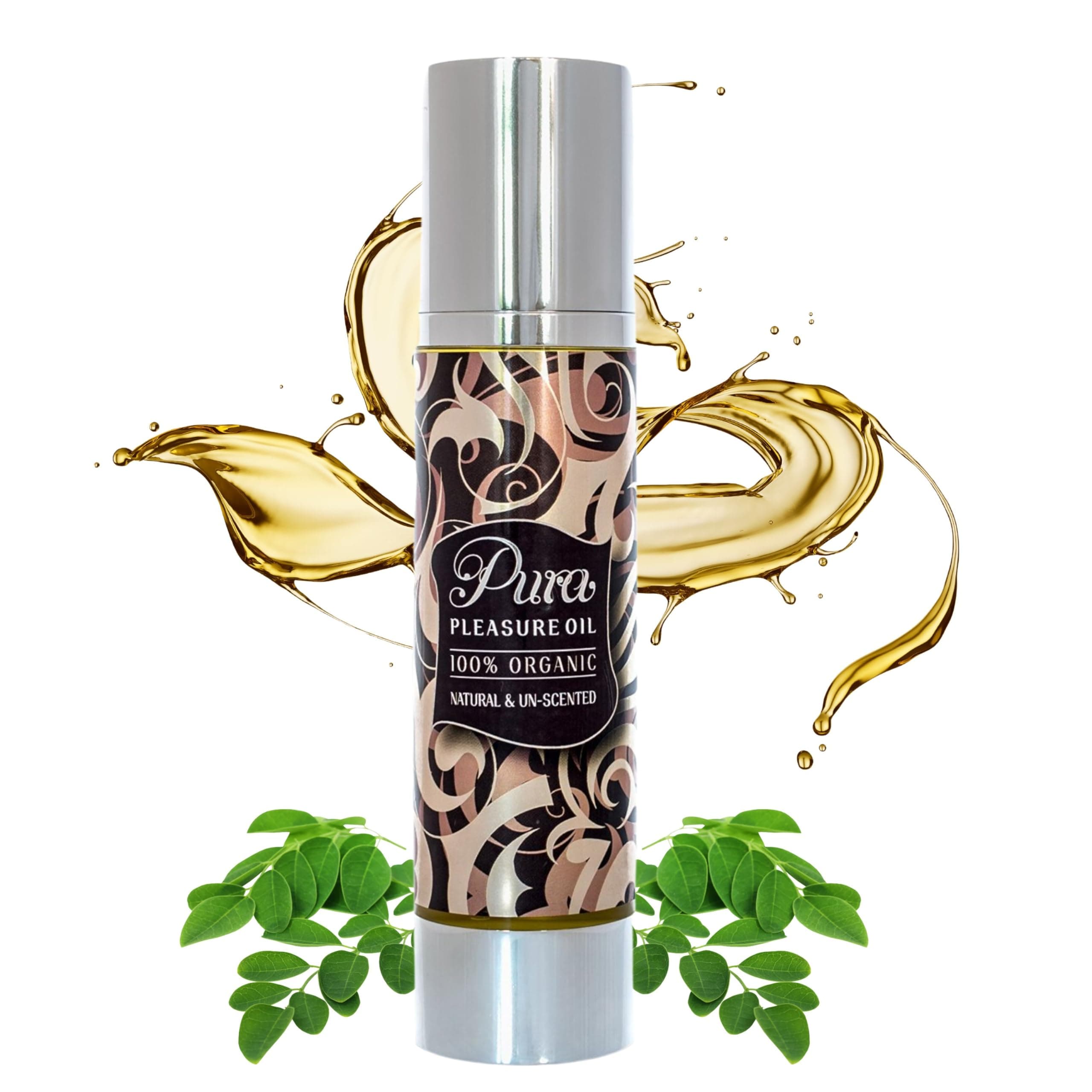Pura Pleasure Oil Organic Personal Lubricant and Massage Oil by Pura Pleasure Oil