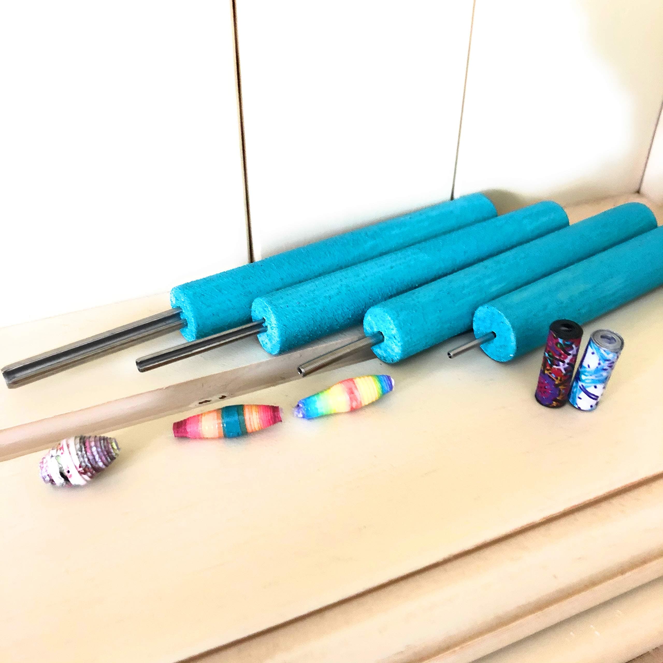 Paper Bead Tool – Squeakerchimp – Eco Craft Making – Quilling Tool Kit – Recycled Paper Jewellery Maker Rollers