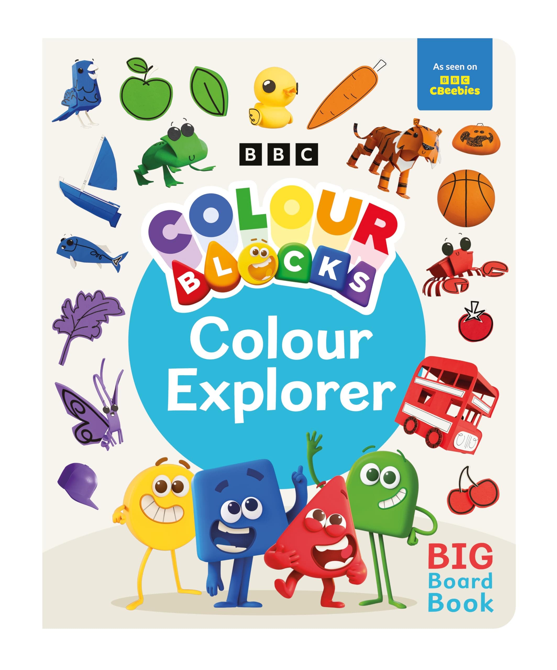 Sweet Cherry Publishing Colourblocks Colour Explorer A Big Board Book.