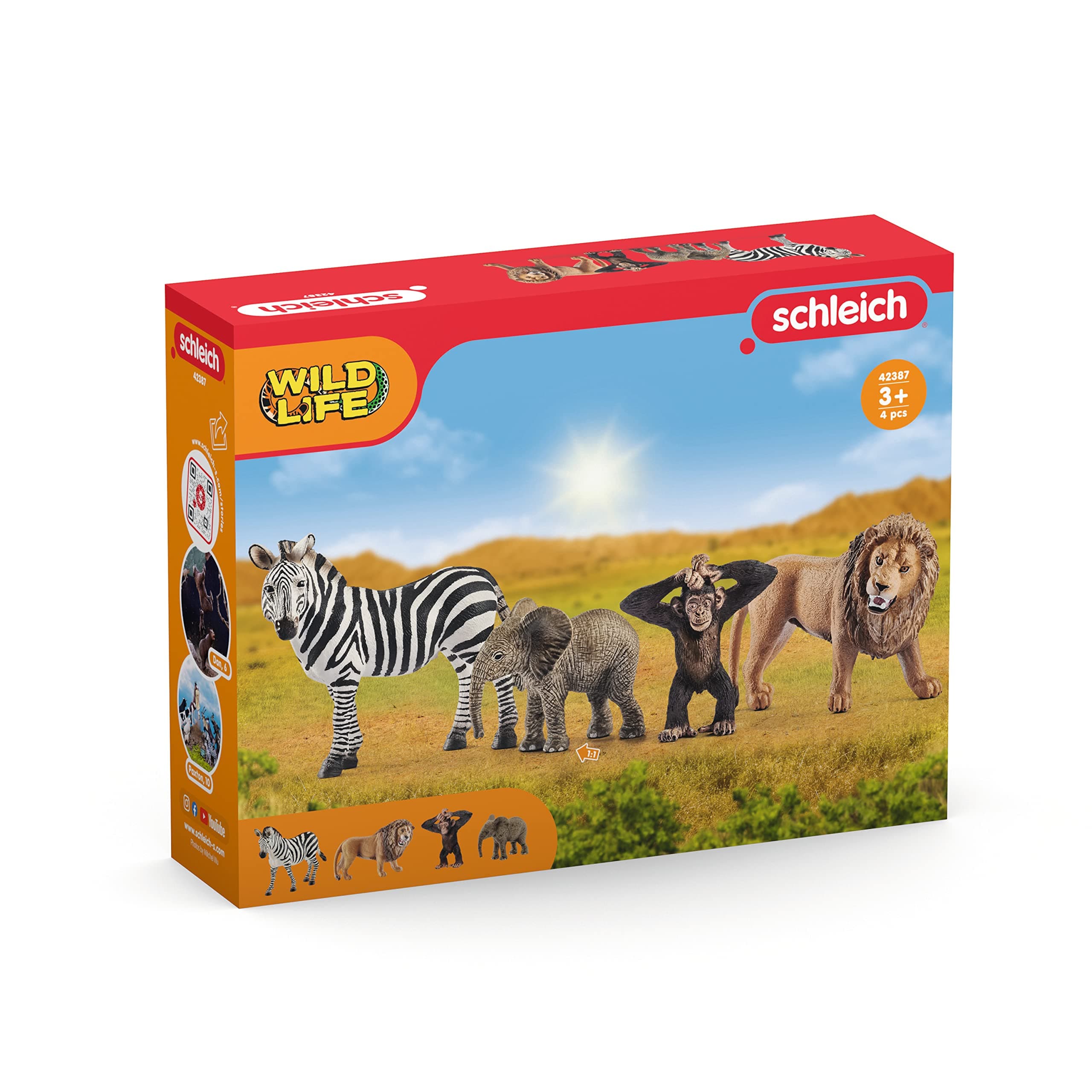 42387 WILD LIFE Starter-Set, ab 3 Jahren, WILD LIFE - Spielfigur, 10 x 15 x 20 cm
