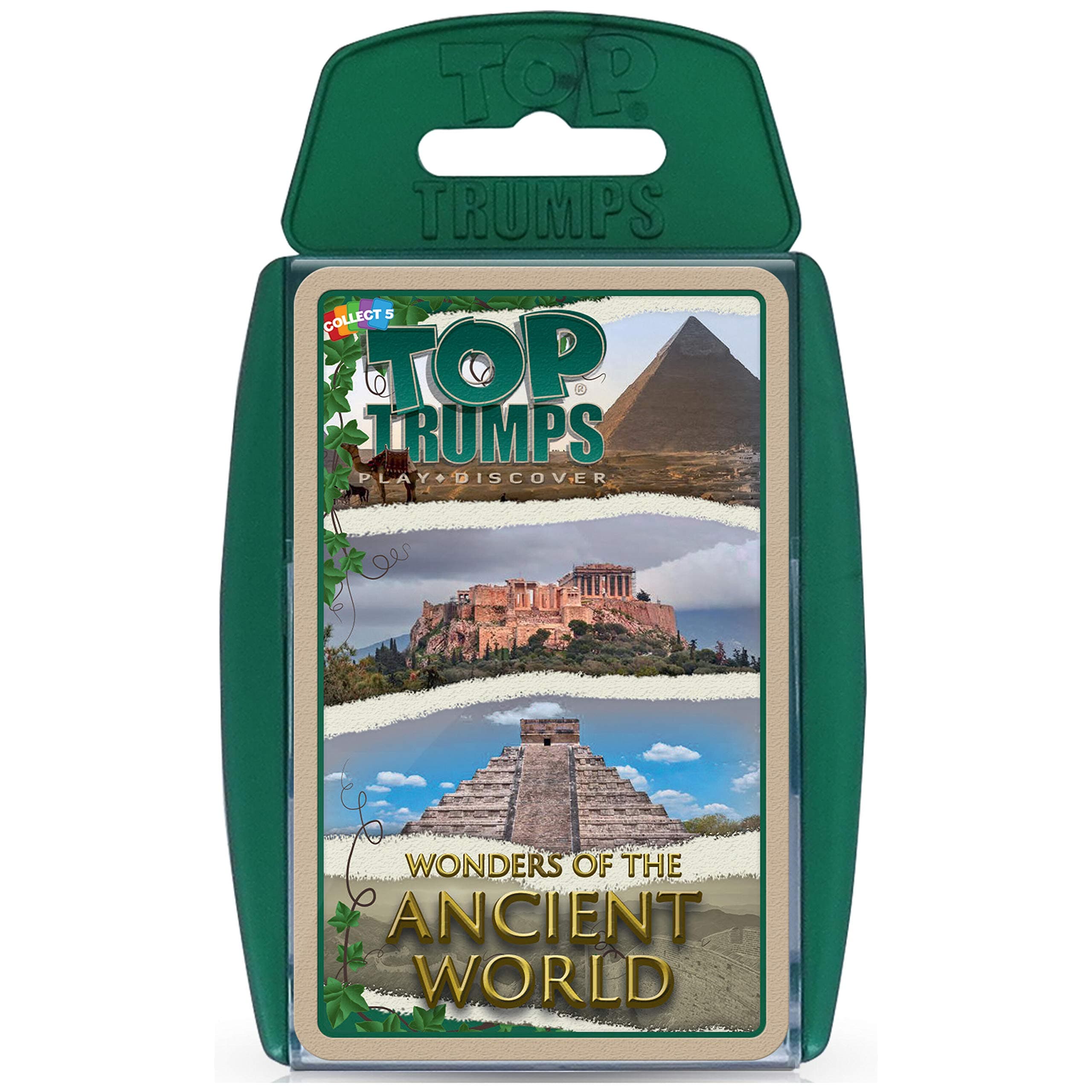 Winning Moves Top Trumps Wonders of the Ancient World Card Game (Ages 7+)