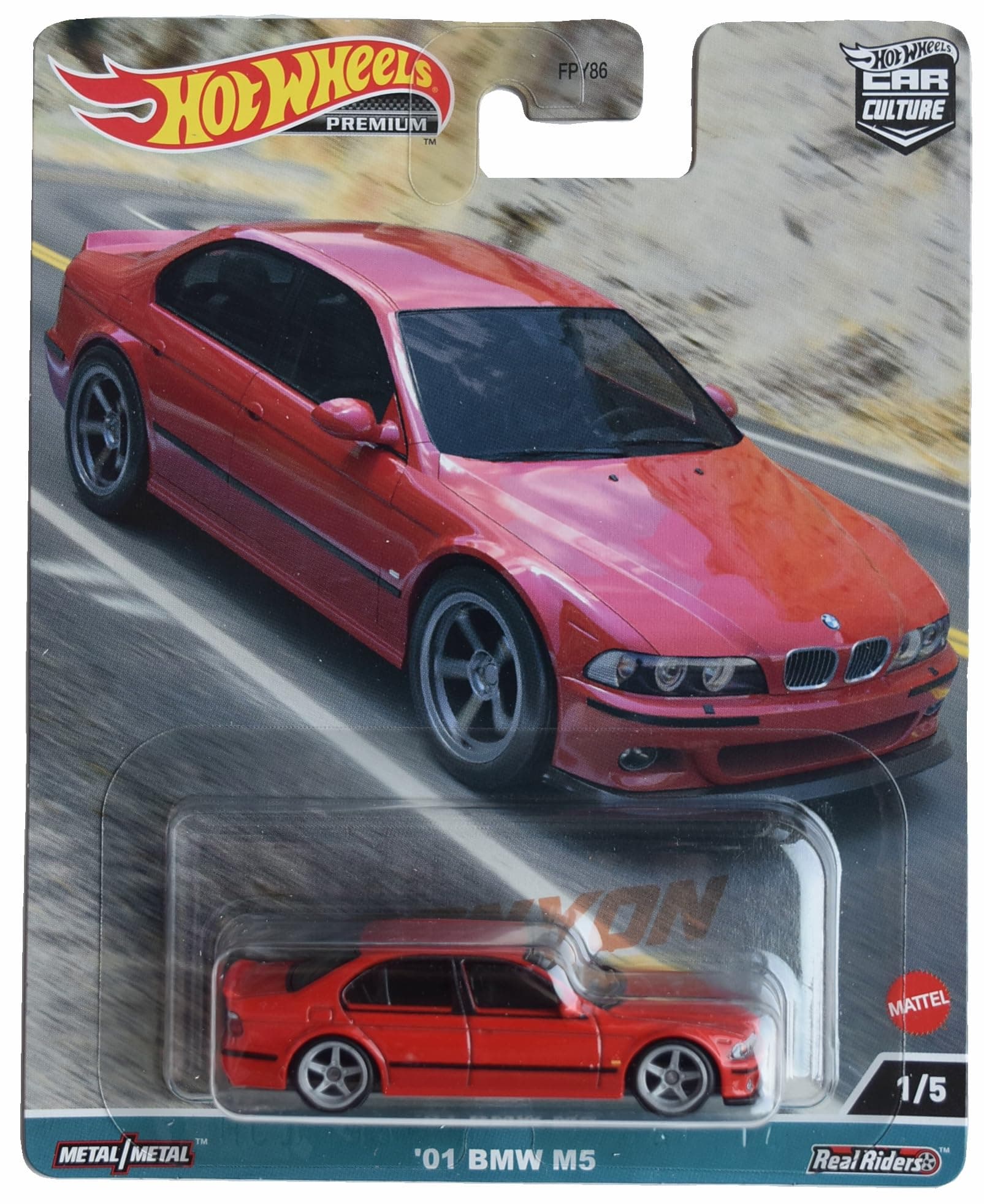 01 BMW M5, Canyon Warriors Car Culture 1/5 [red]