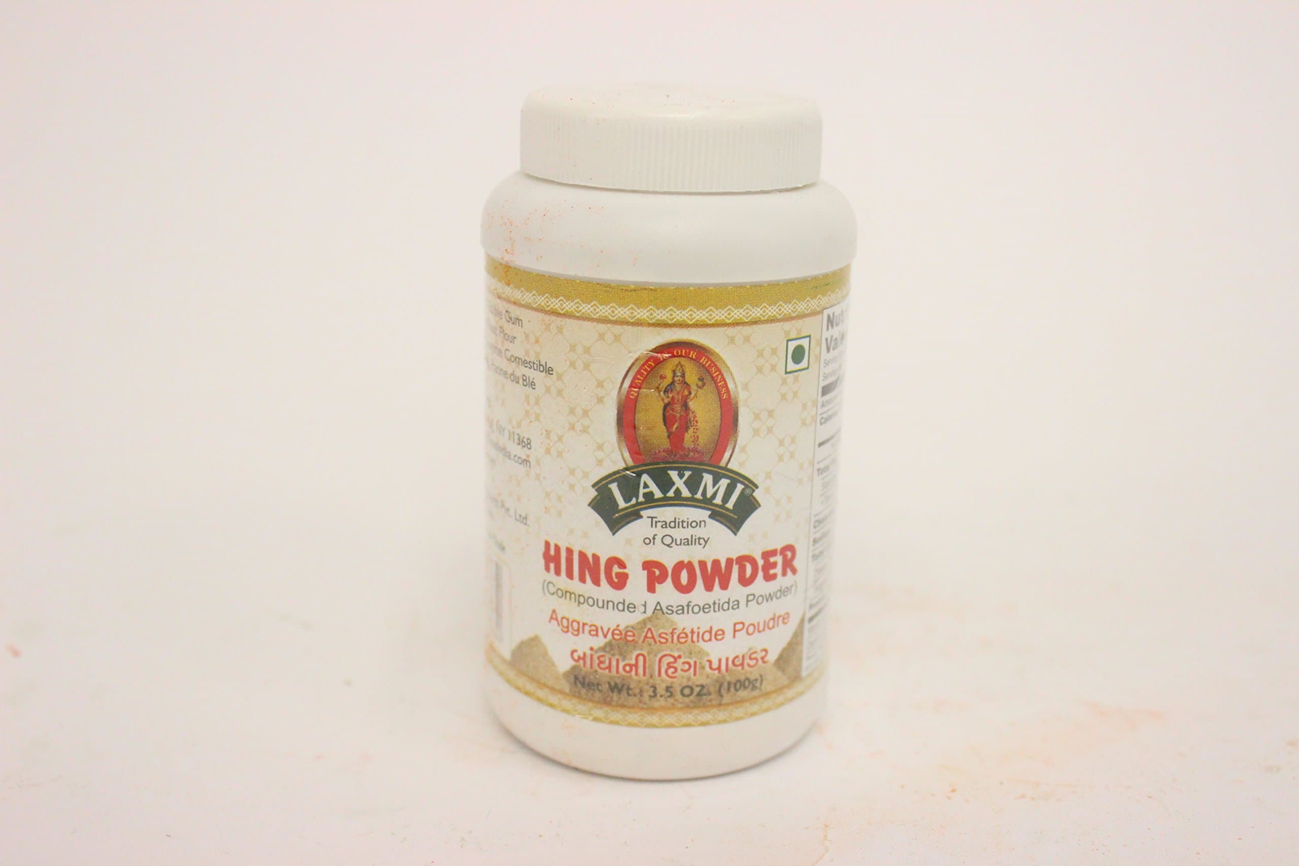 Laxmi All-Natural Hing Powder (Asafoetida Powder) - 3.5oz