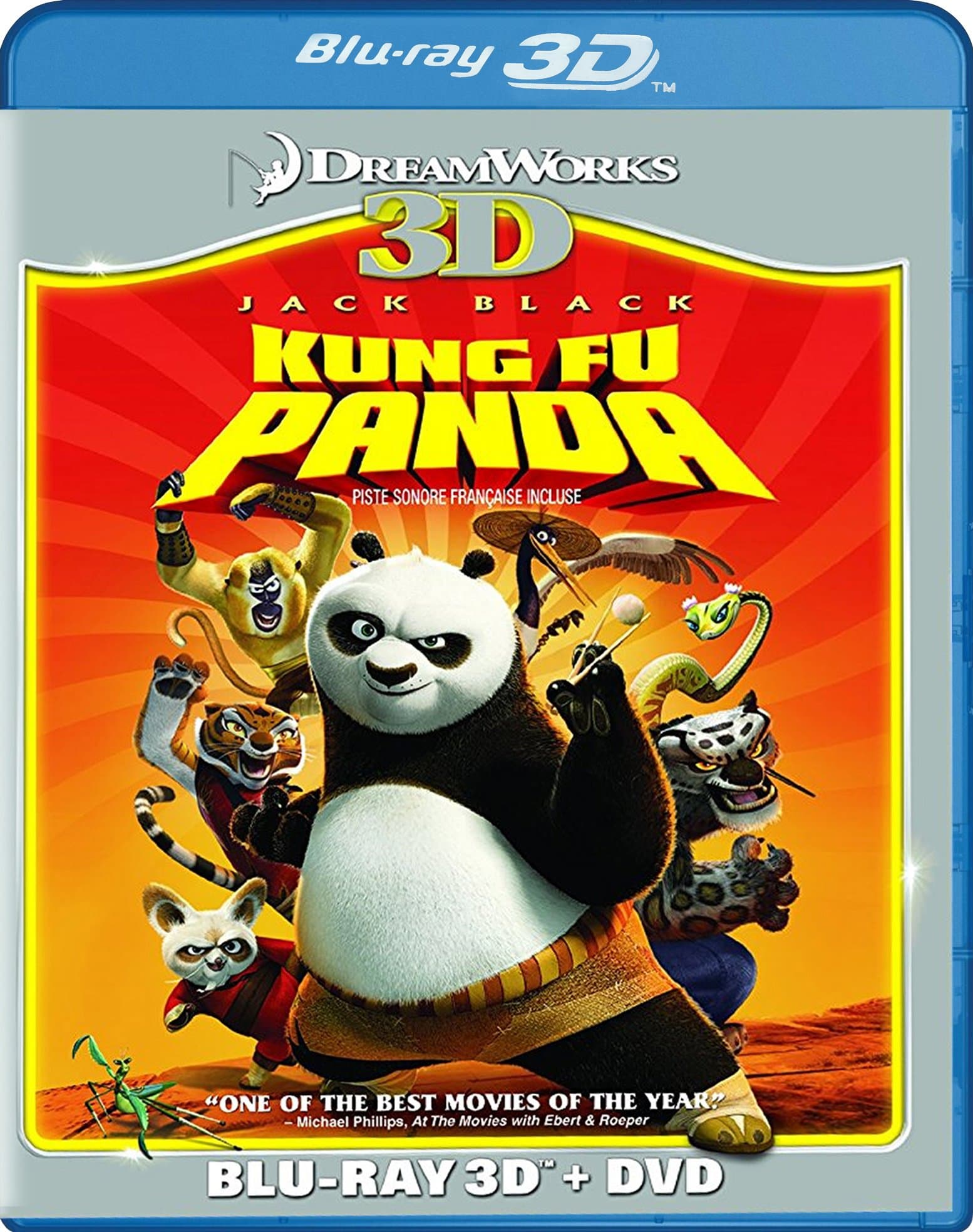 Kung Fu Panda 3D (Blu-ray 3D + DVD)