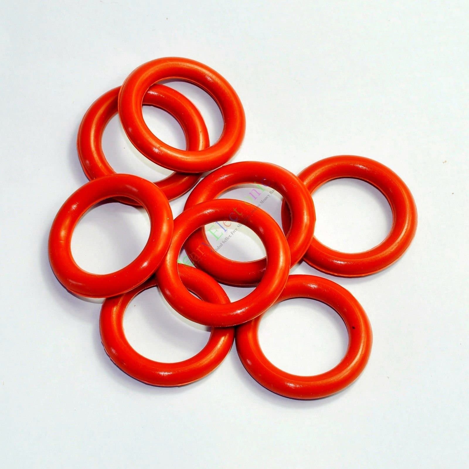 10pcs 19MM Tube Dampers Silicone Ring fit 12AX7 12AU7 12AT7 12BH7 EL84 tube amps