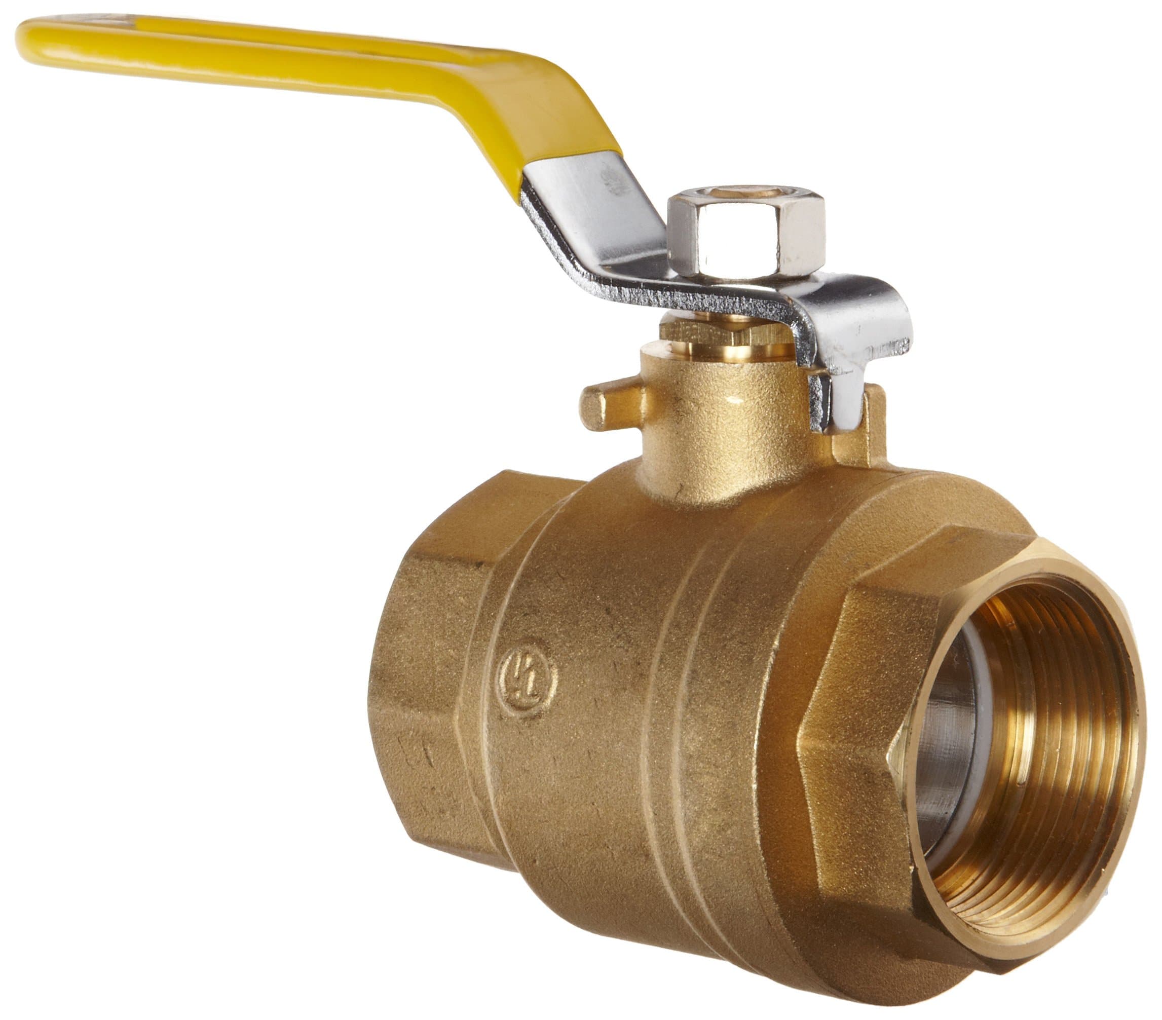 Apollo 94A Series Brass Ball Valve, Two Piece, Inline, Lever, 1-1/2" NPT Female