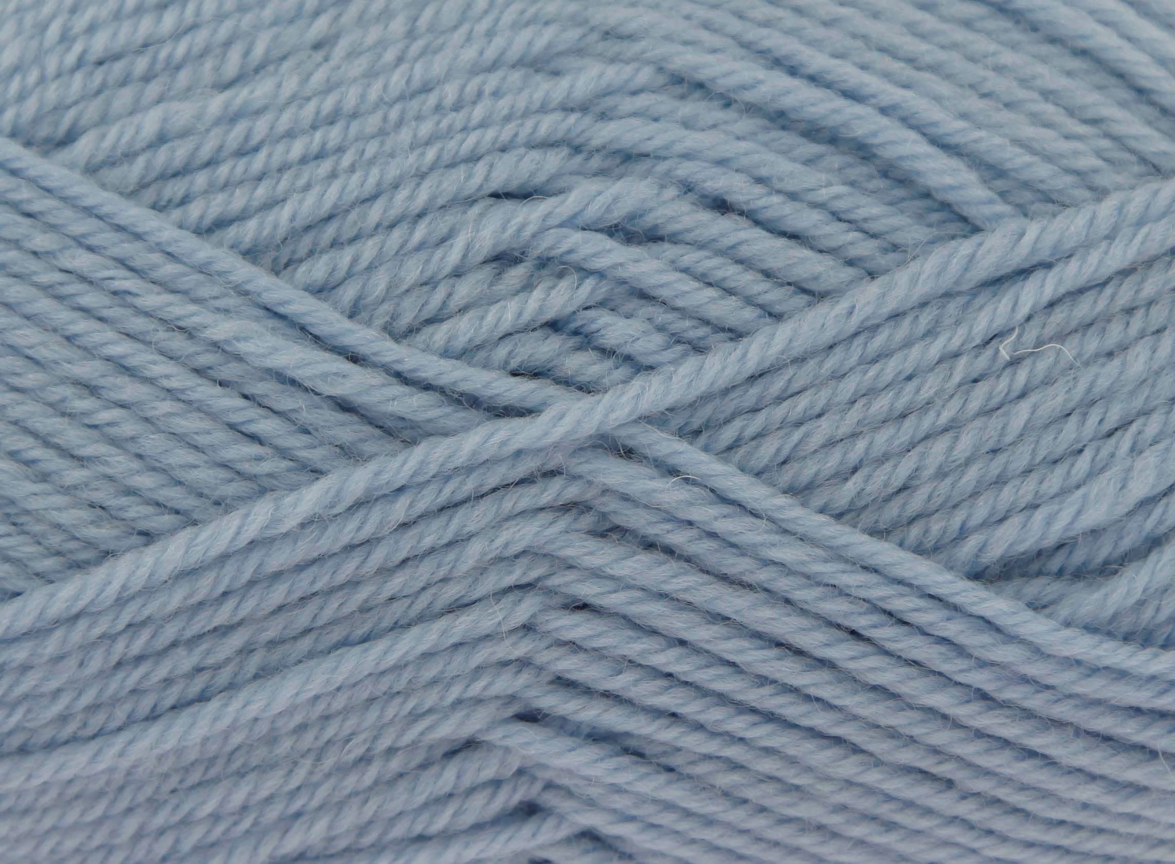 King Cole Merino Blend DK 50g 100% Superwash Knitting Wool (Pale Blue 1531)