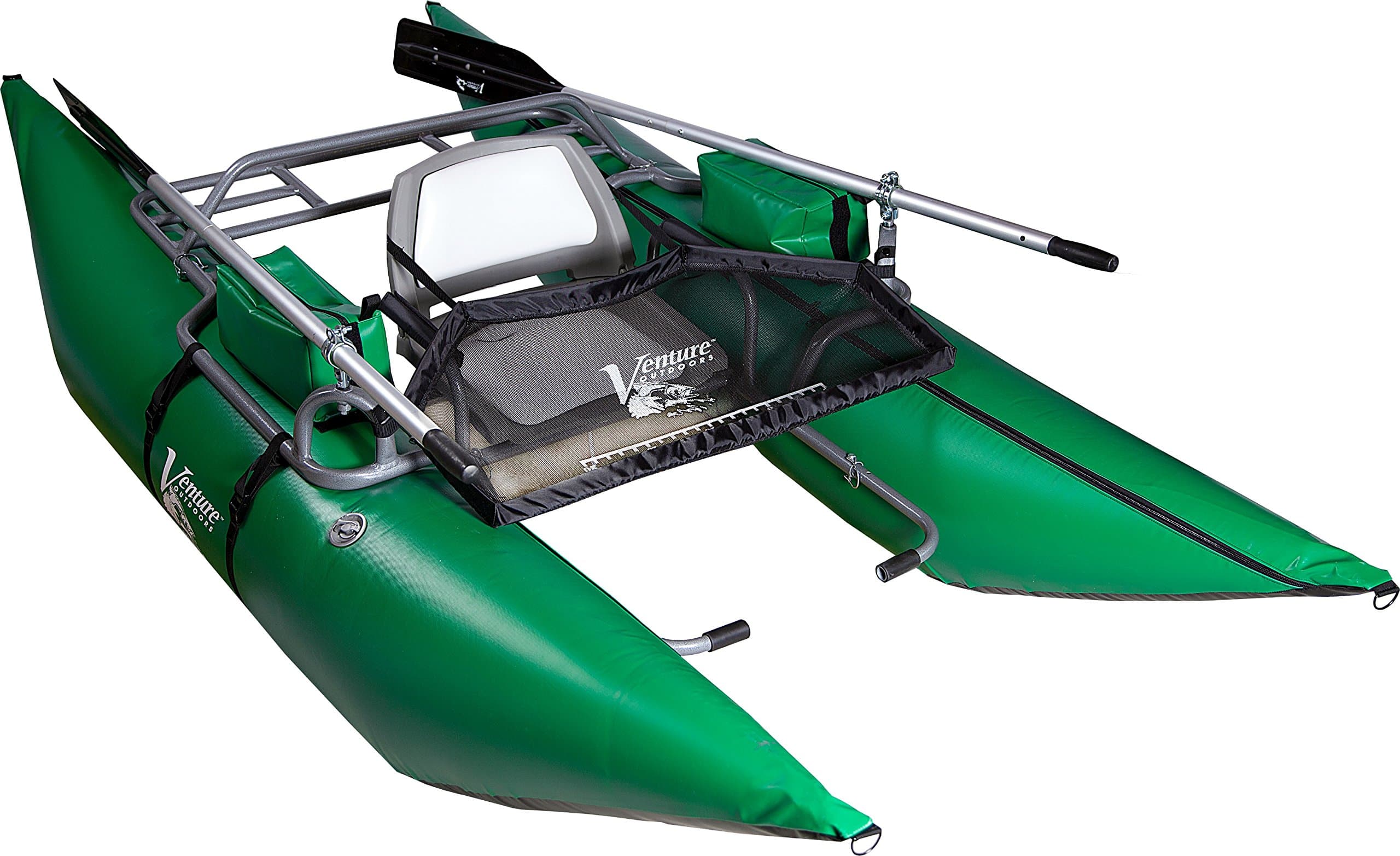 VOLight 10T Inflatable Pontoon Boat, 10-Feet