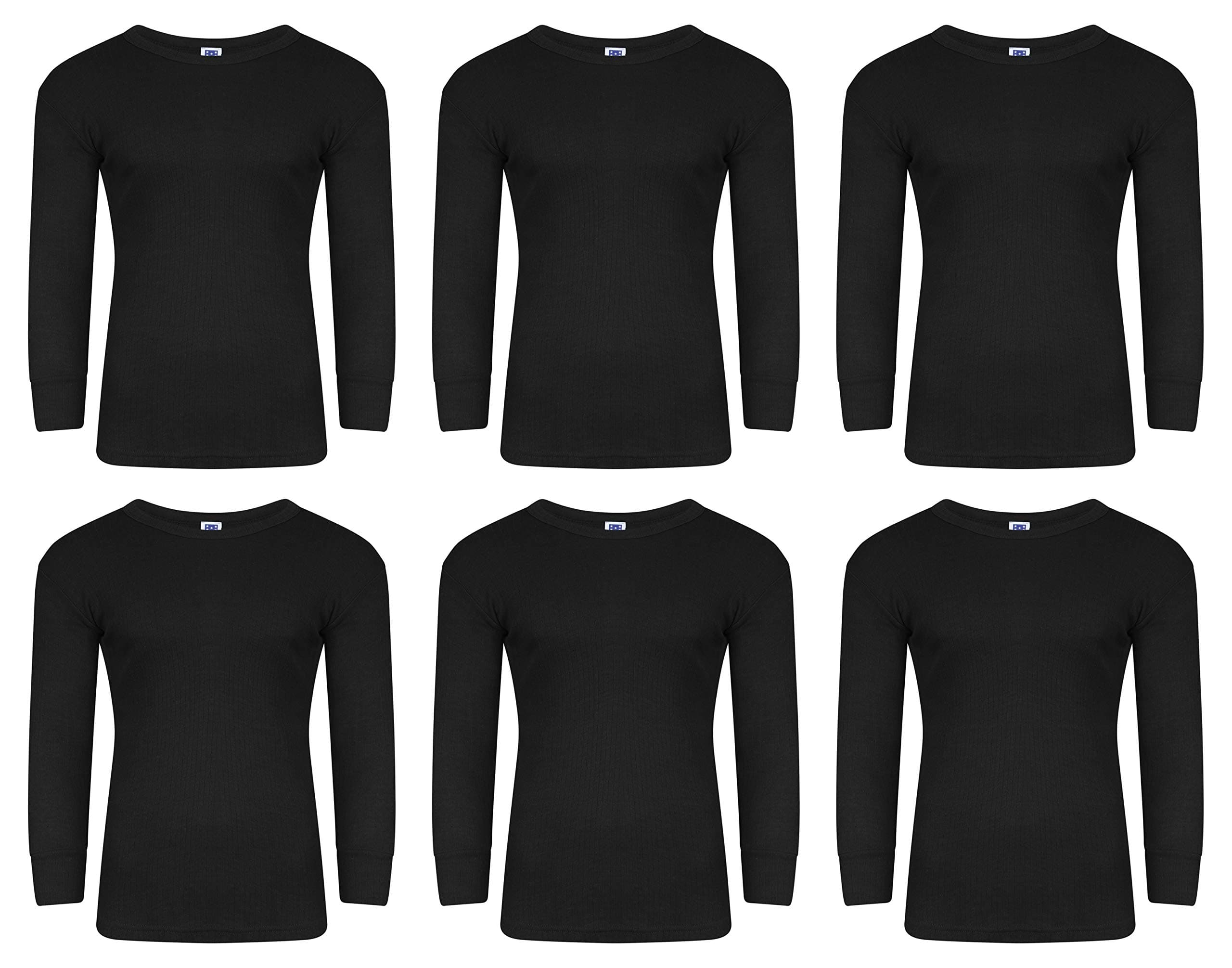 6 x Mens Thermal Long Johns Top Bottom Underwear Trousers T Shirt Set S M L XL