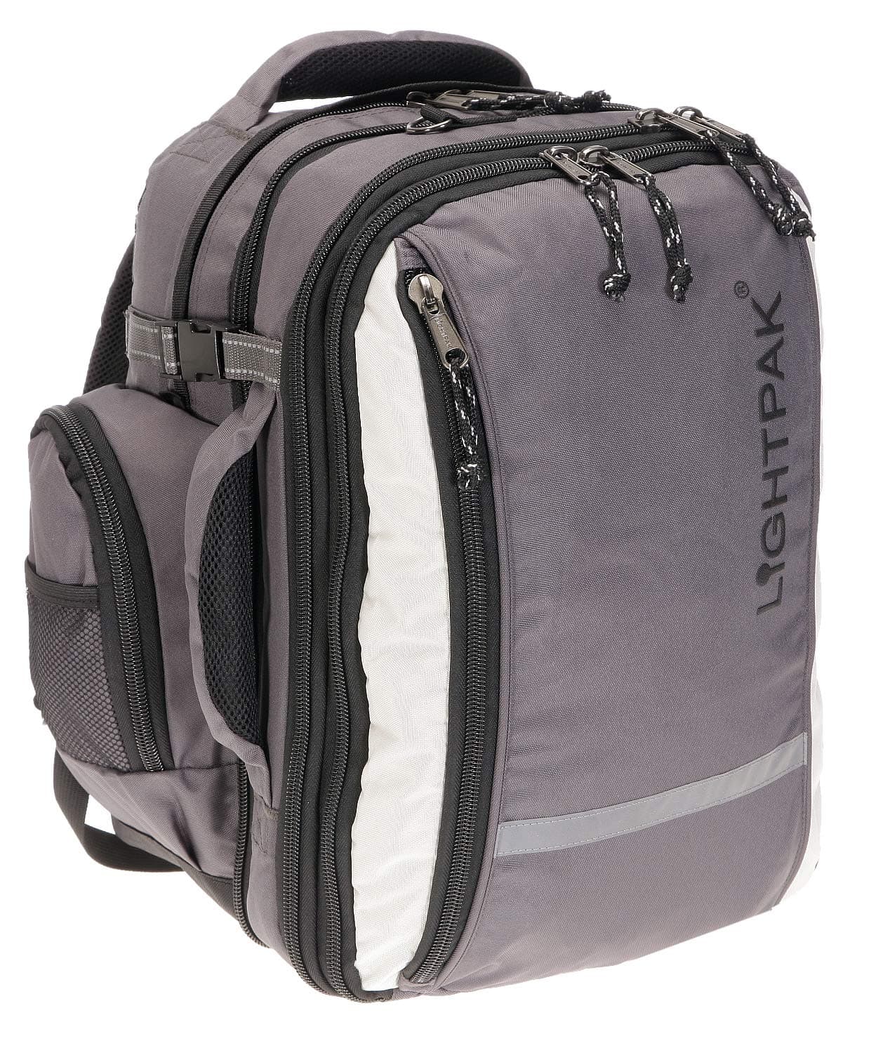 LIGHTPAK46077 VANTAGE - backpack for 17 inch laptop, nylon, grey