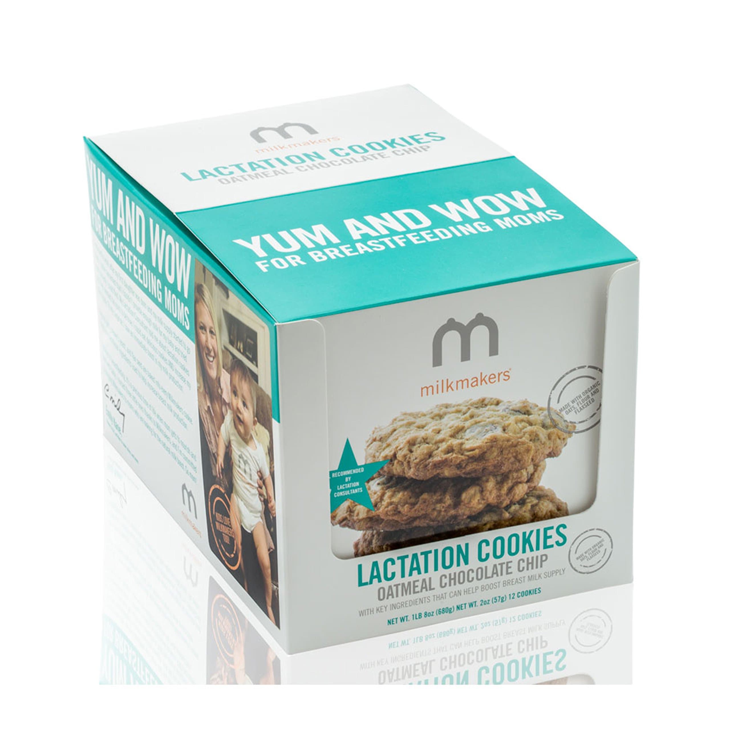 Milkmakers Chocolate Chip Lactation Bar 2 boxes of 6 (12 Count)