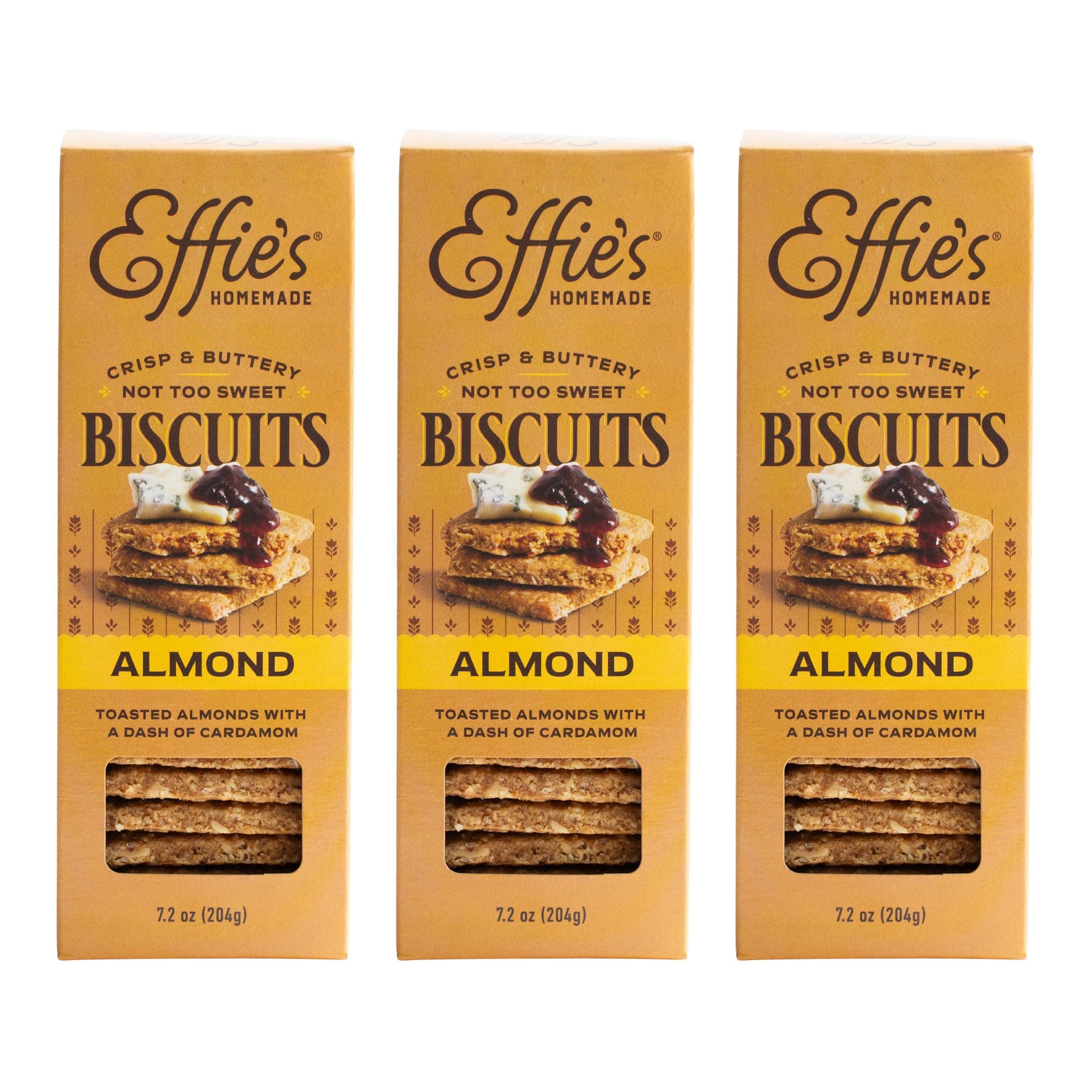 Biscuits - Almond - 3 Pack