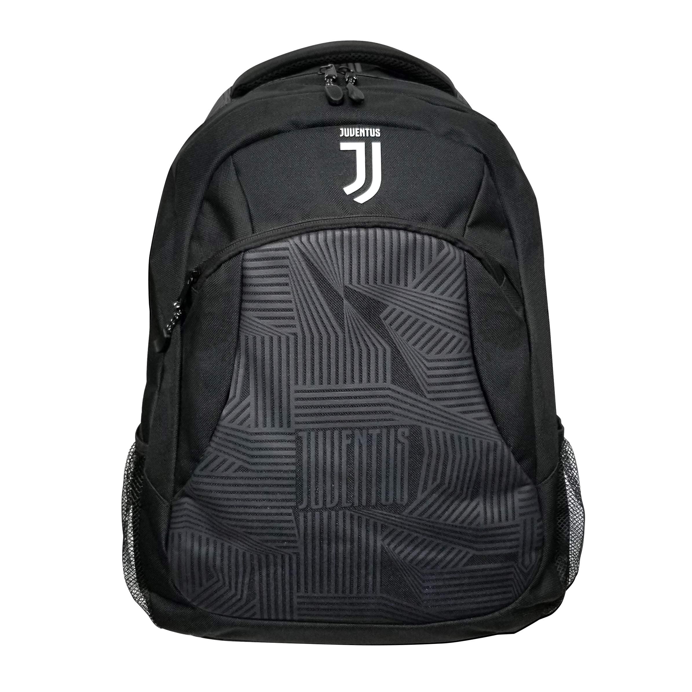 Unisex International Soccer Juventus Officially Licensed Premium Backpack, One Size, Team Color (JV25BP-K)