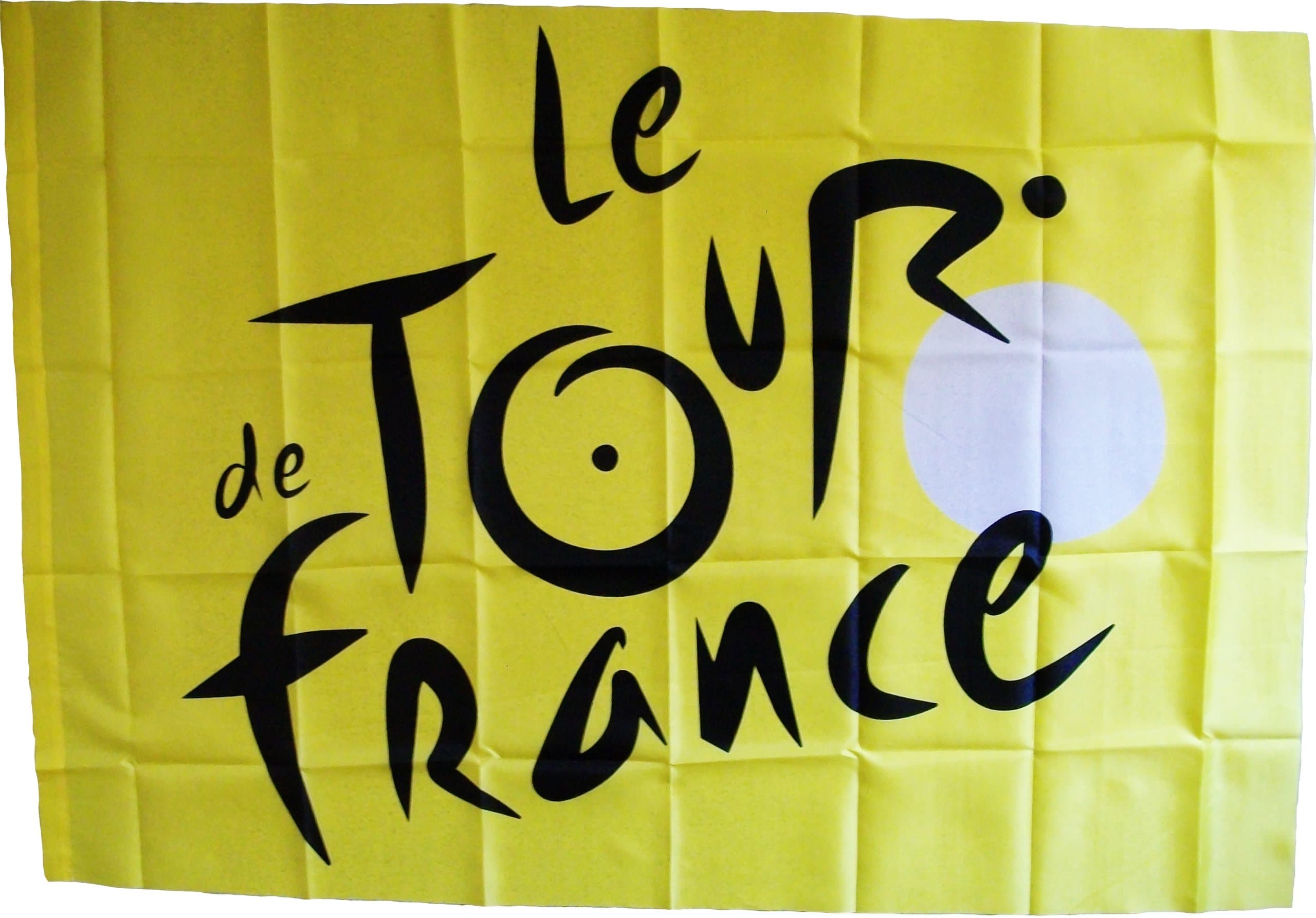 Le Tour de France Cycle Race Official Collection Yellow Flag