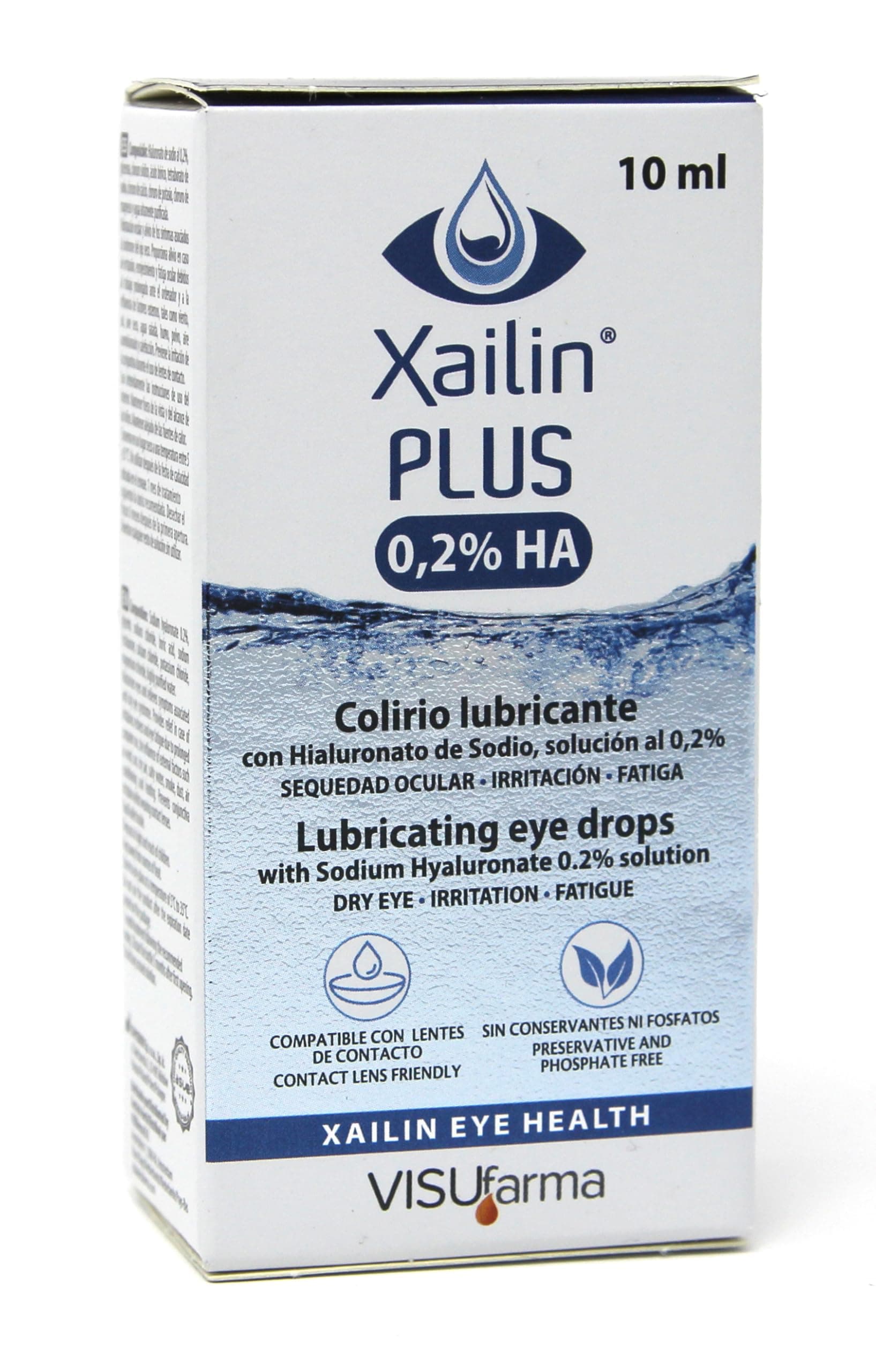 Xailin Plus 0.2% Eye Drops 10 Millilitres x1 Pack