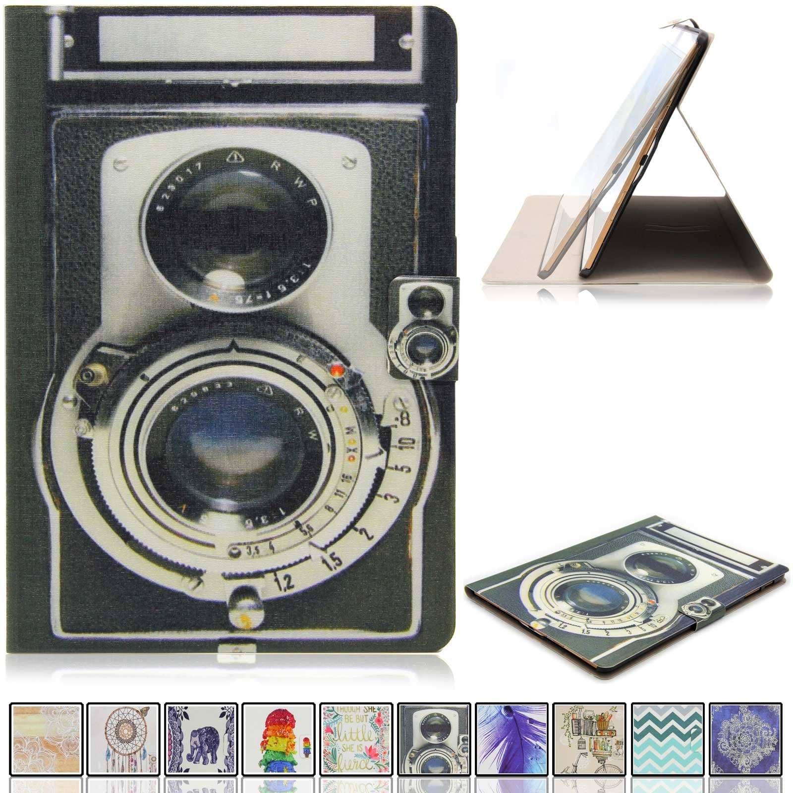 Tab S 10.5 Case-Ucover(TM) Bright Colorful Folio Hard Shell Fashion Design Smart Stand Magnetic with (Auto Sleep/Wake Feature) for Samsung Galaxy Tab S 10.5 SM-T800 (Camera)